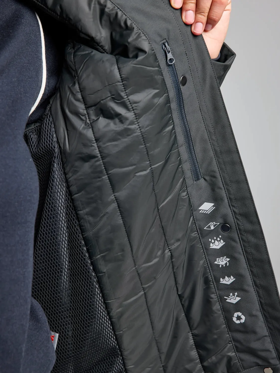 Slam ACT WS Hooded Ins Jacket jakke dame, isolert med hette