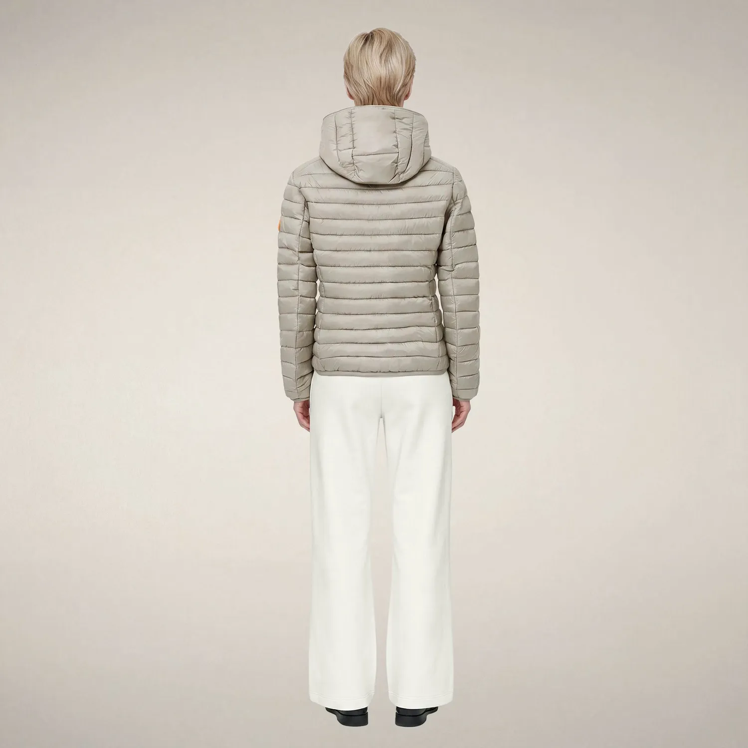 Save The Duck Daisy pufferjakke Rainy Beige XS lett