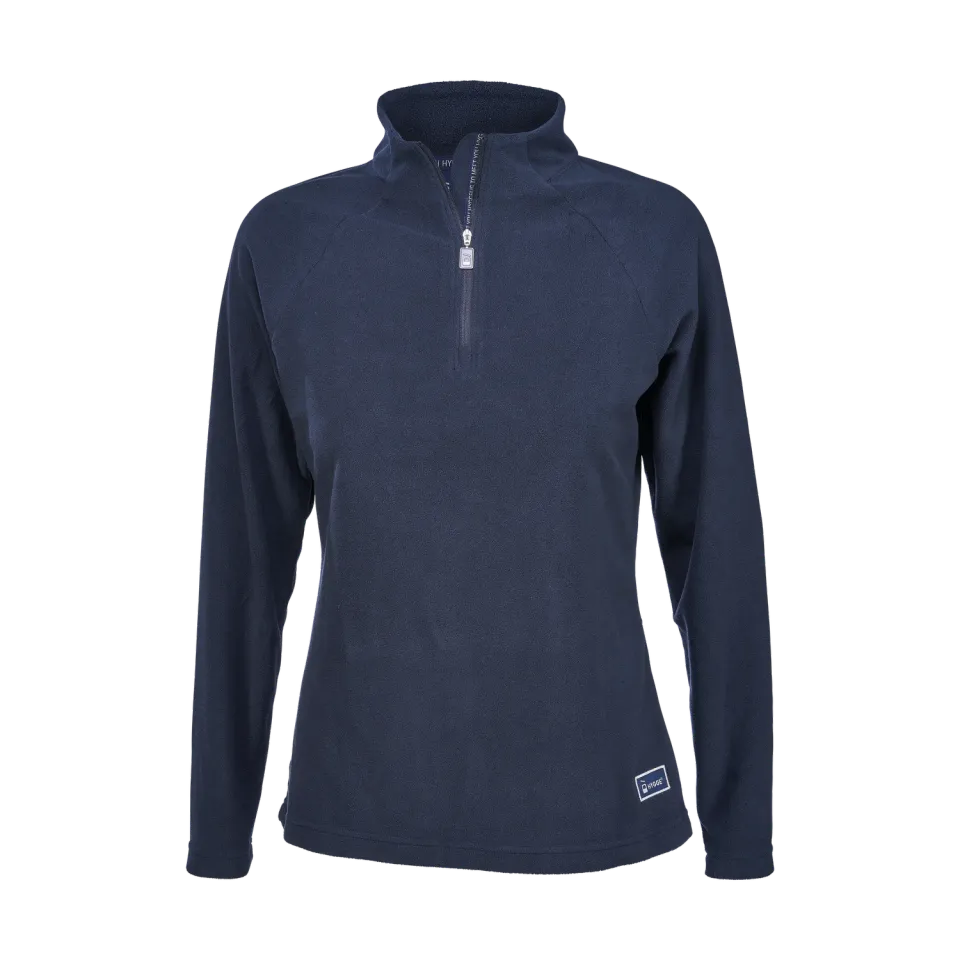 House of Hygge Cloud Fleece Zip Neck mikrofleece dame Navy