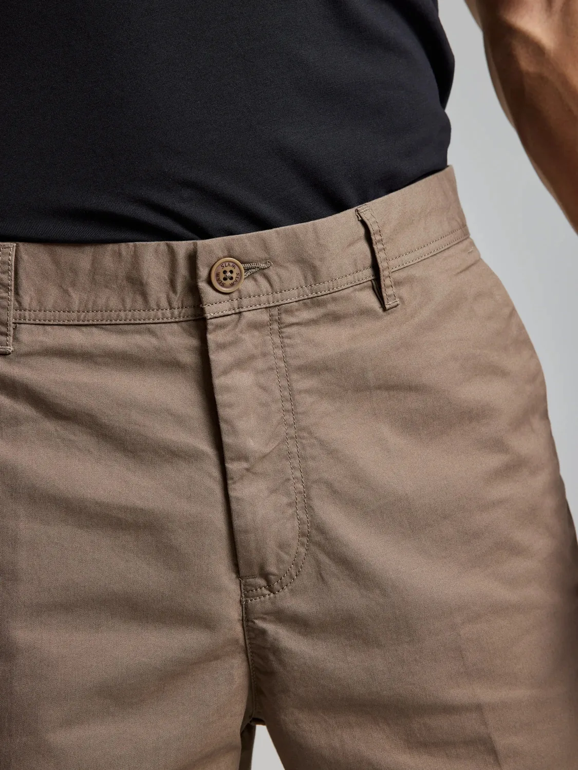 Slam Deck Light Chino Short chinoshorts herre mørk marine bomull