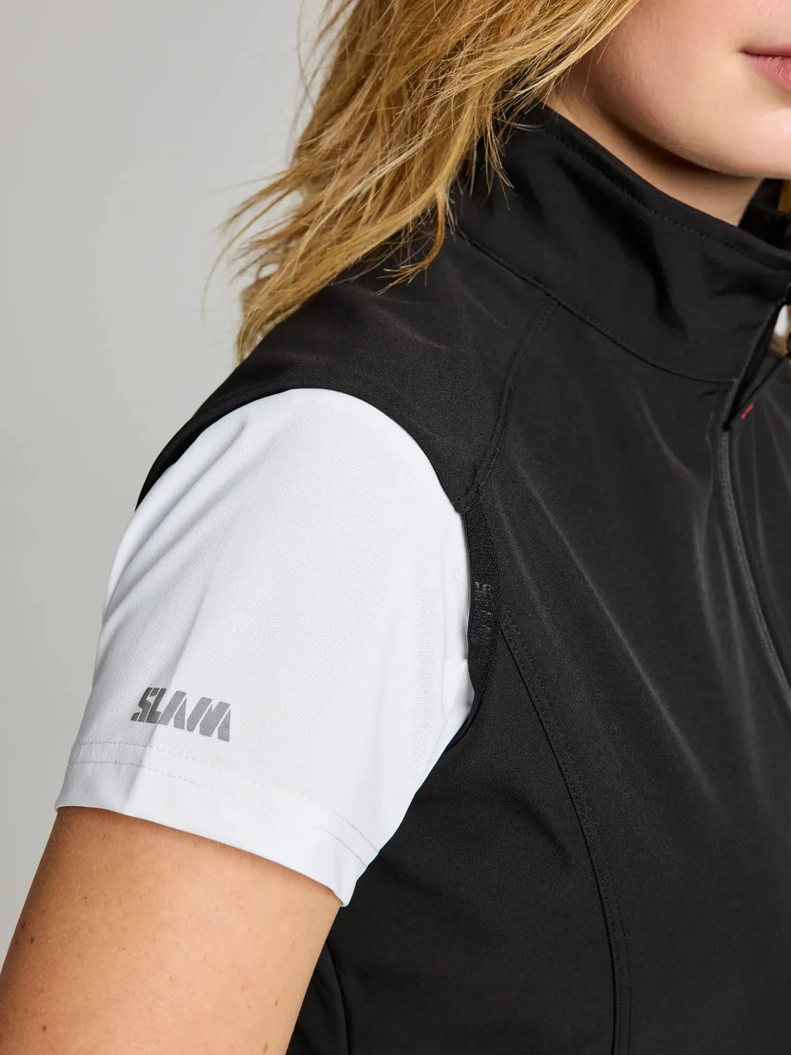 Slam ACT WS Softshell Vest dame svart