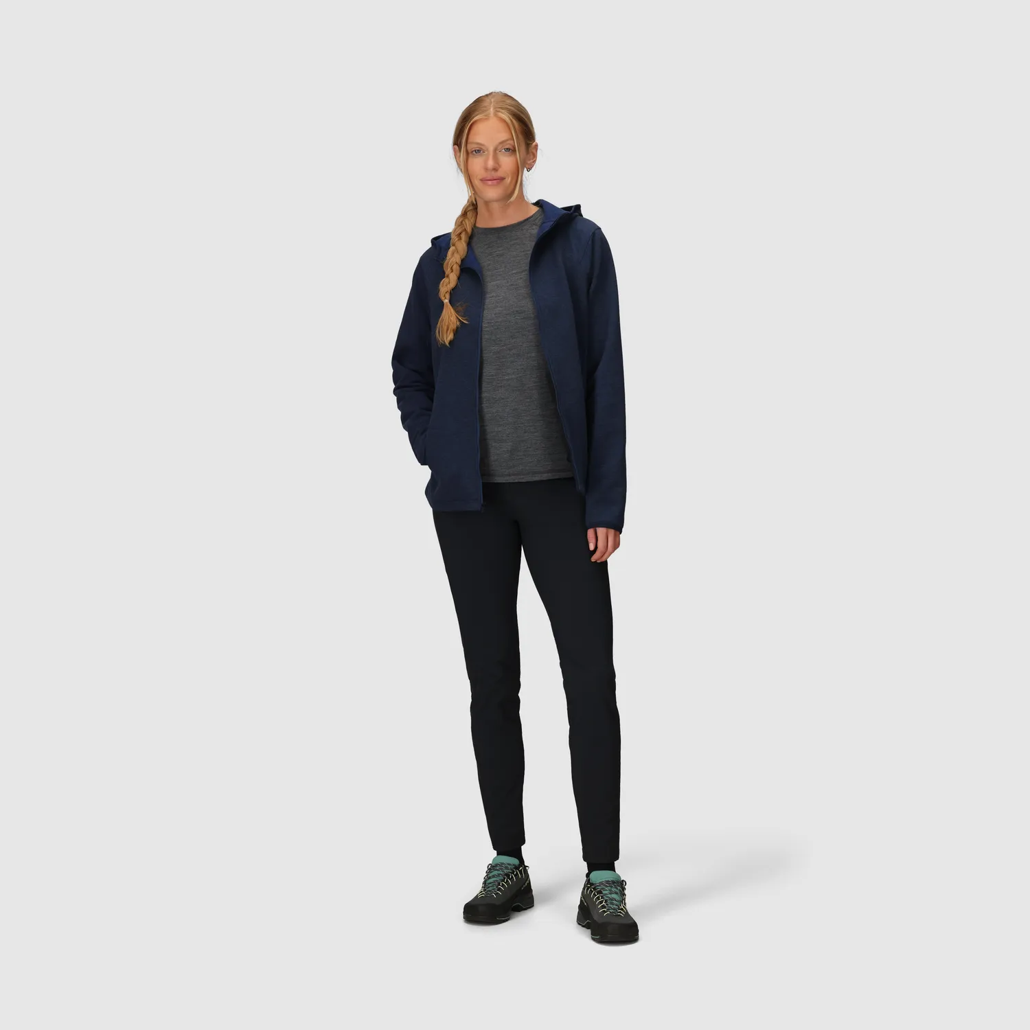 Outdoor Research Crescent Fleece Full Zip Hoodie fleecejakke dame