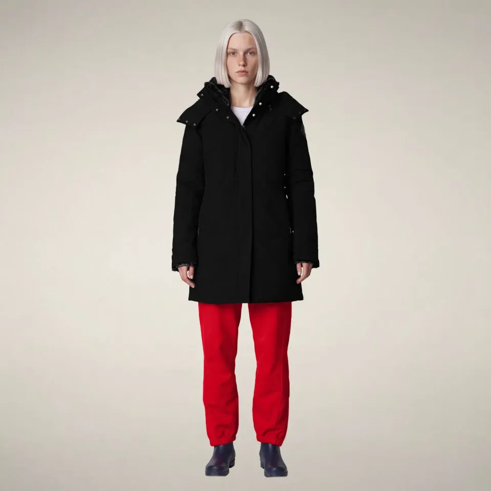 Save The Duck Arctic Samantah parkas Black dame slim fit