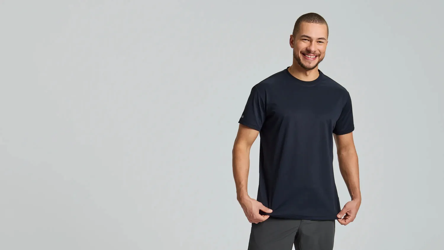 Slam Tech Piqué T-shirt herre hurtigtørkende