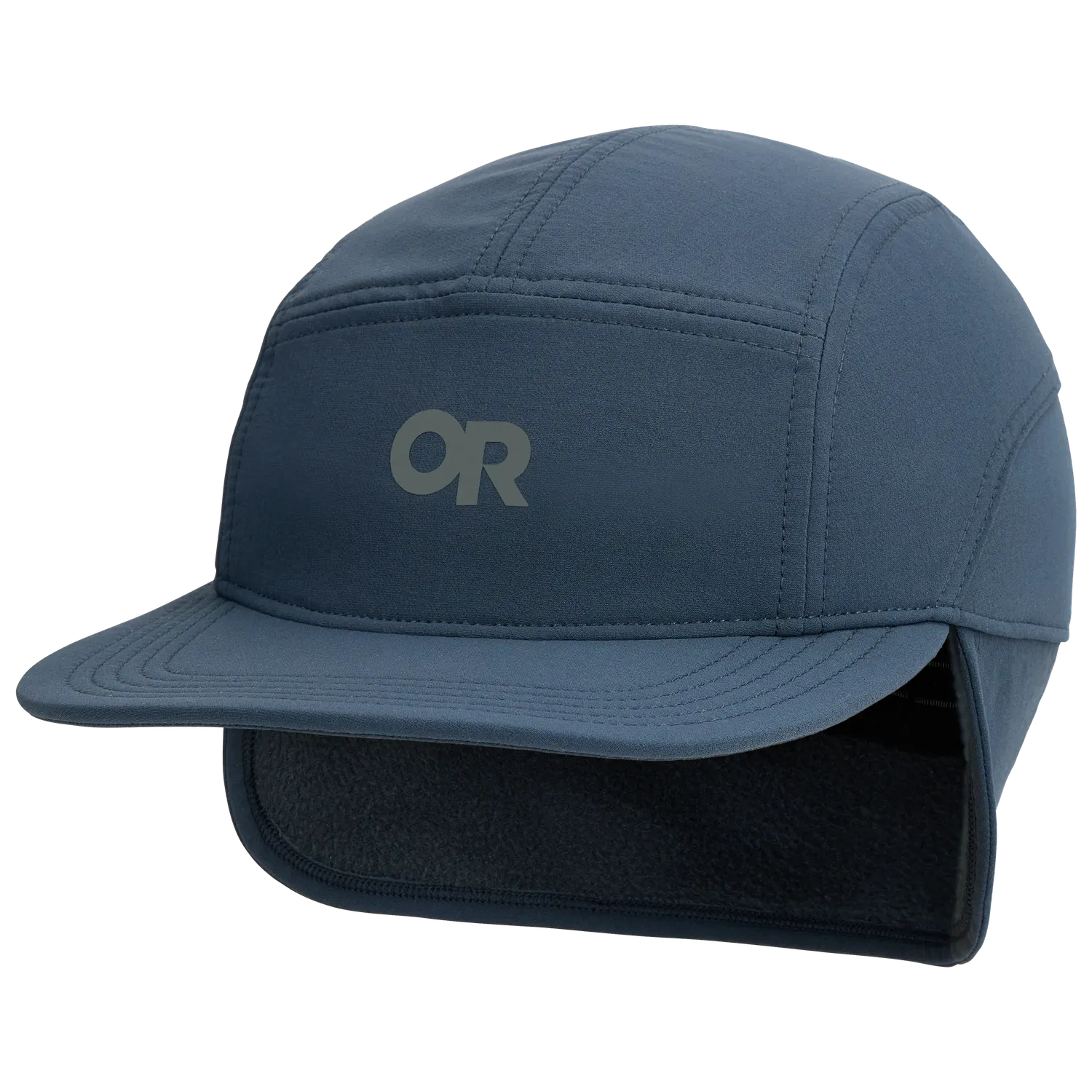 Outdoor Research Timberline Trapper Cap vinterlue Gravel vindtett