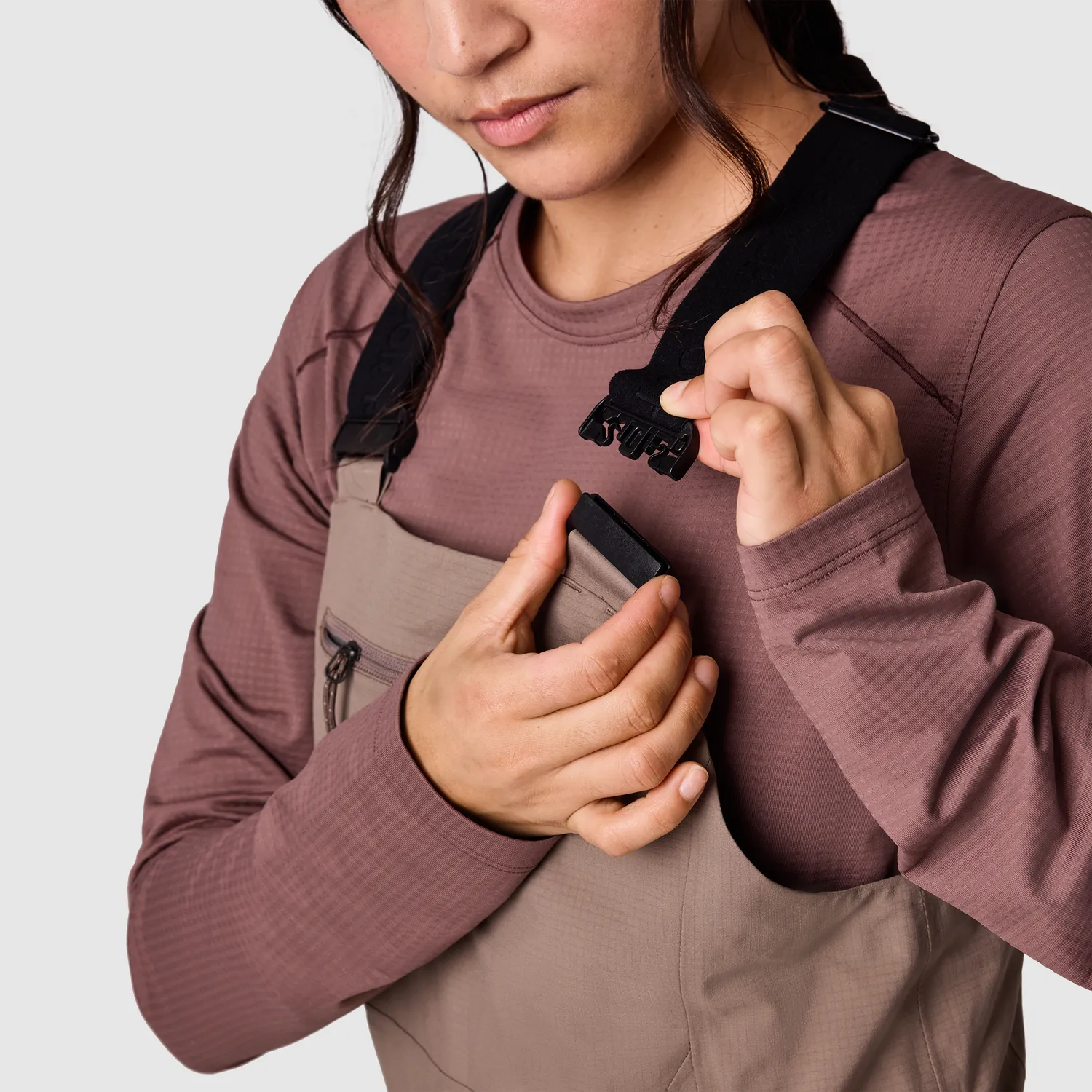 Outdoor Research Women's Carbide Bibs skibukse med seler vanntett