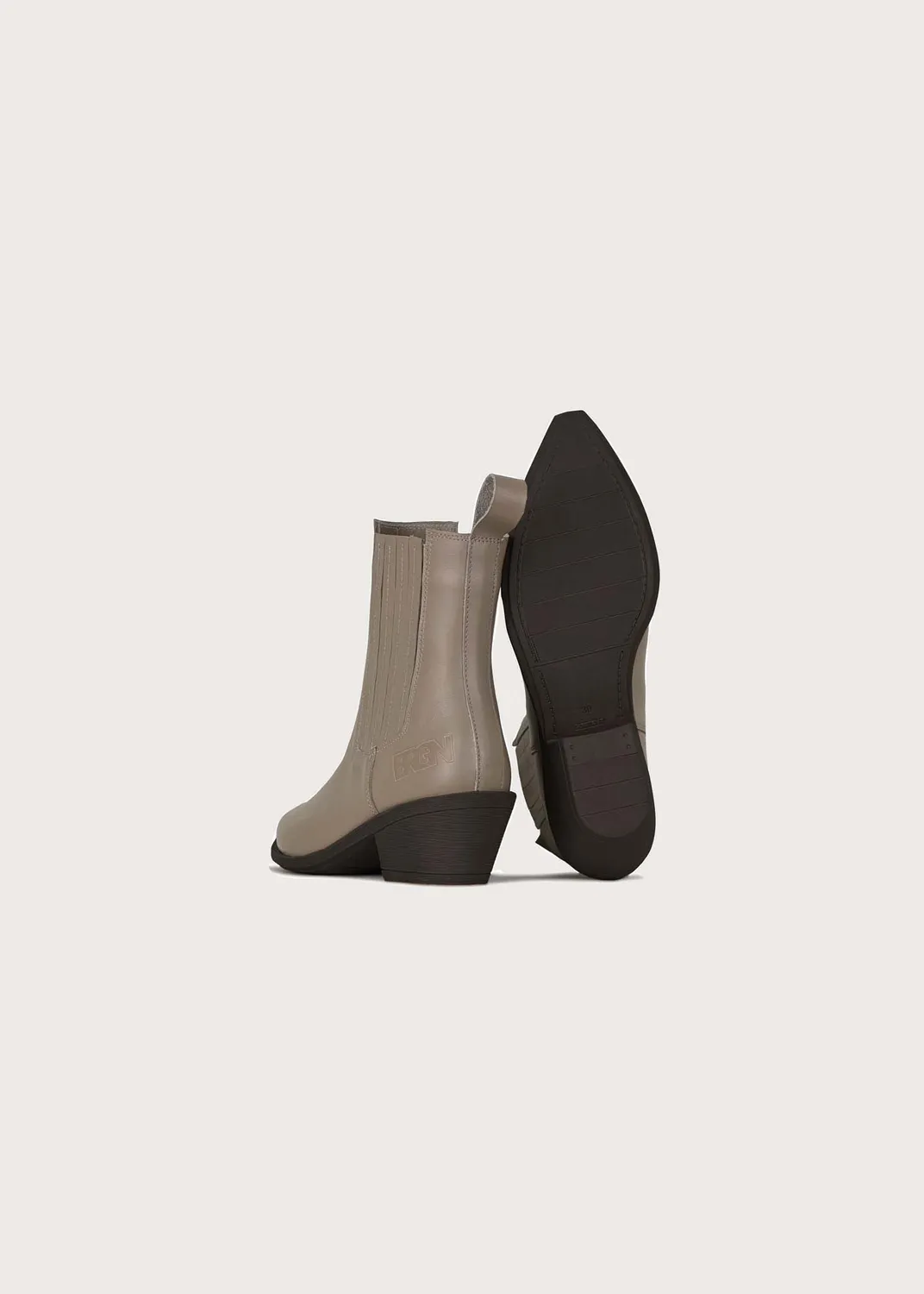Brgn Sleek Boot boots 36–41 Tan vanntett skinn