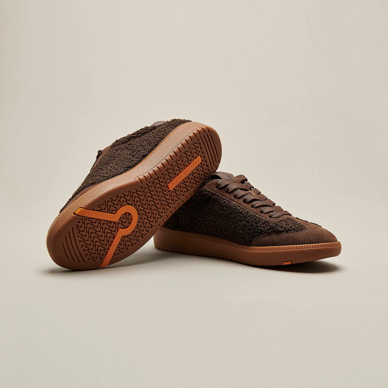 Save The Duck Gaia vintersneaker brun dyrevennlig