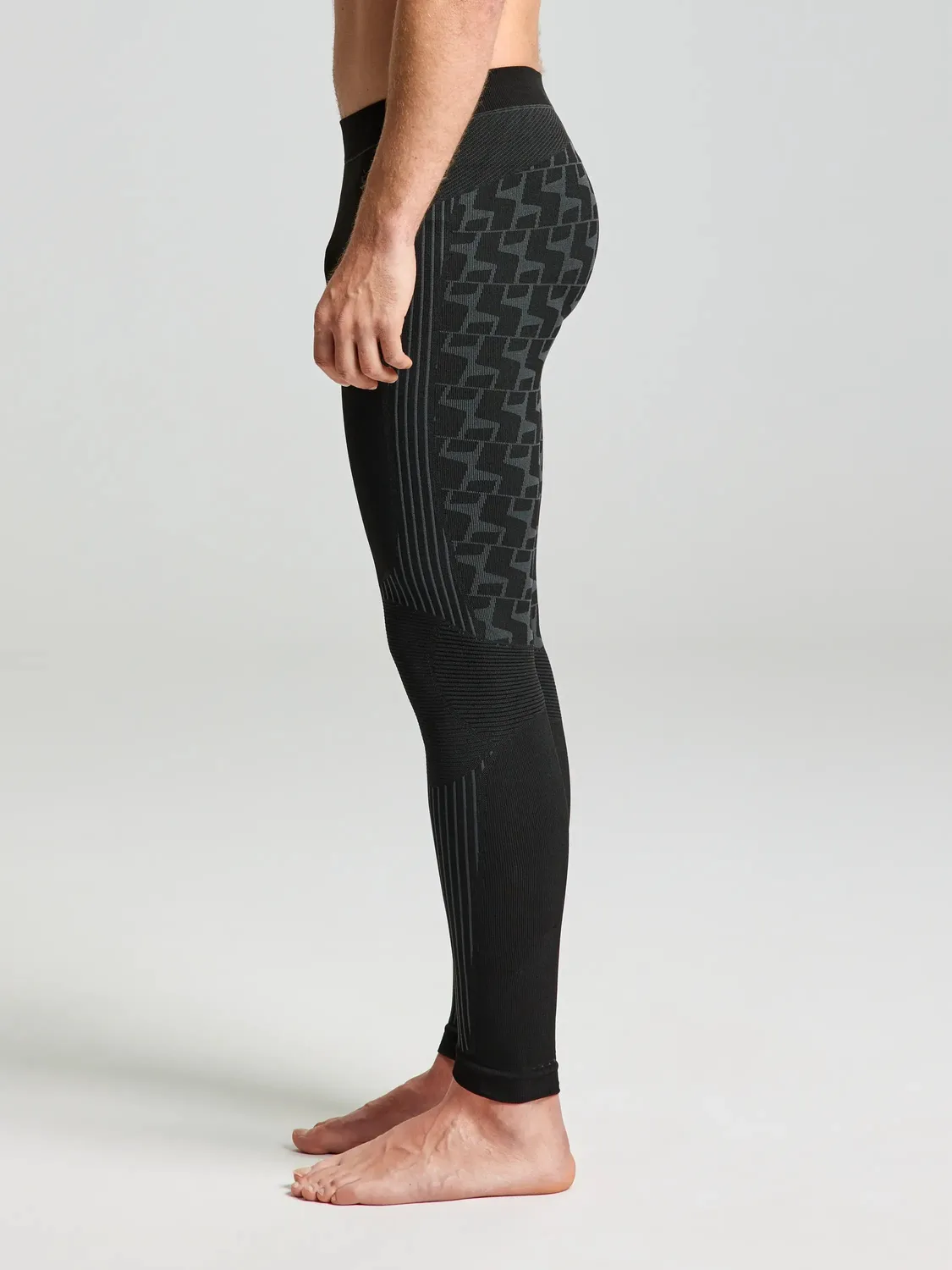 Slam PRO Seamless Tights Black Ink termisk baselayer