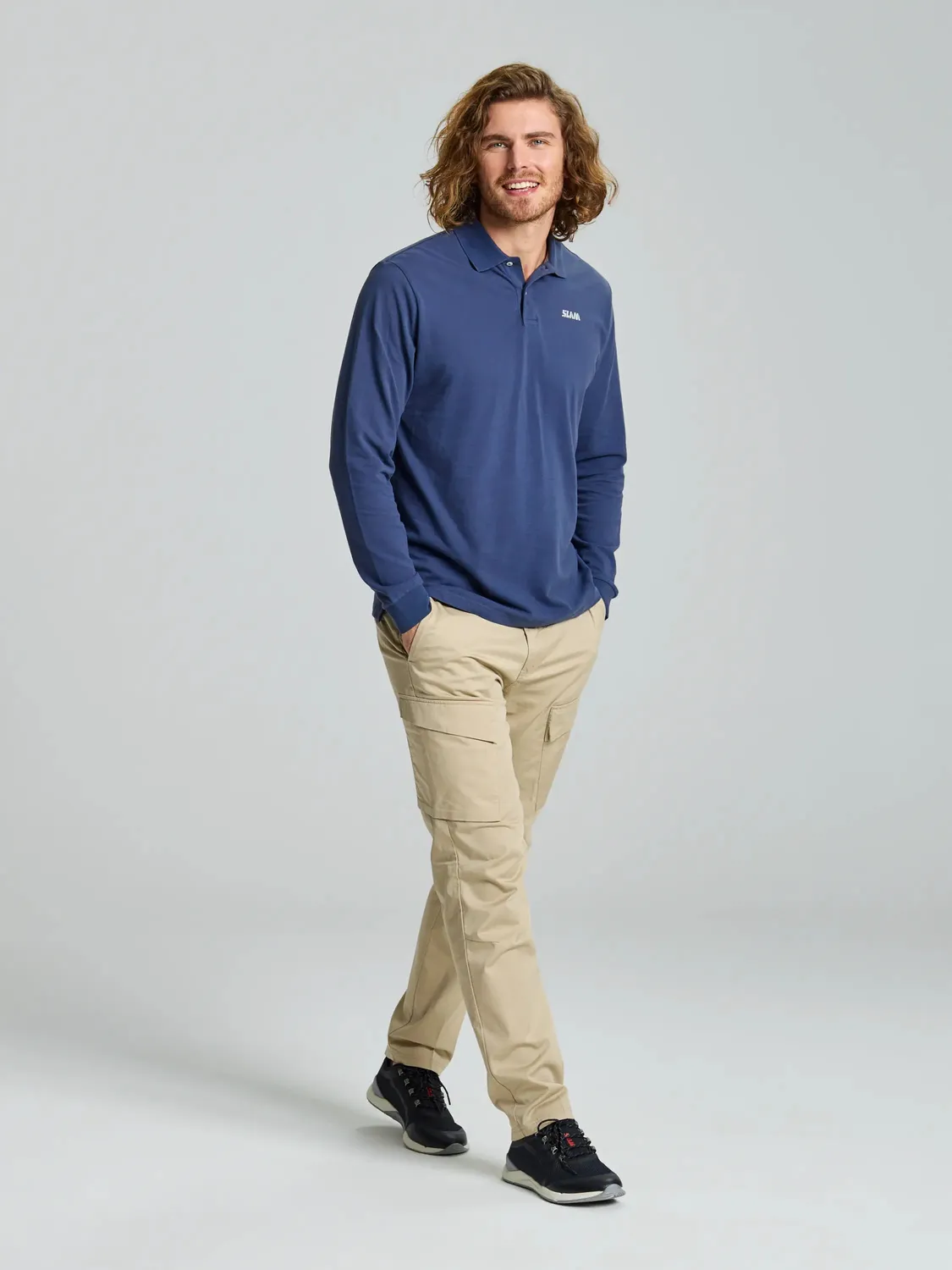 Slam Deck Lgt Cargo Pant cargobukse herre – lett bomull