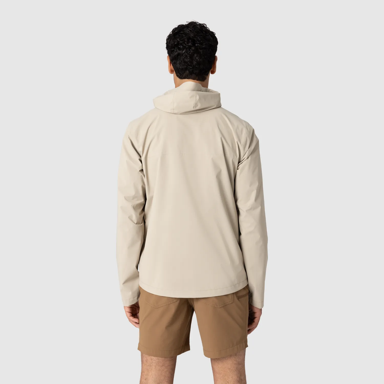 Outdoor Research Stratoburst Stretch Rain Jacket regnjakke Pro Khaki