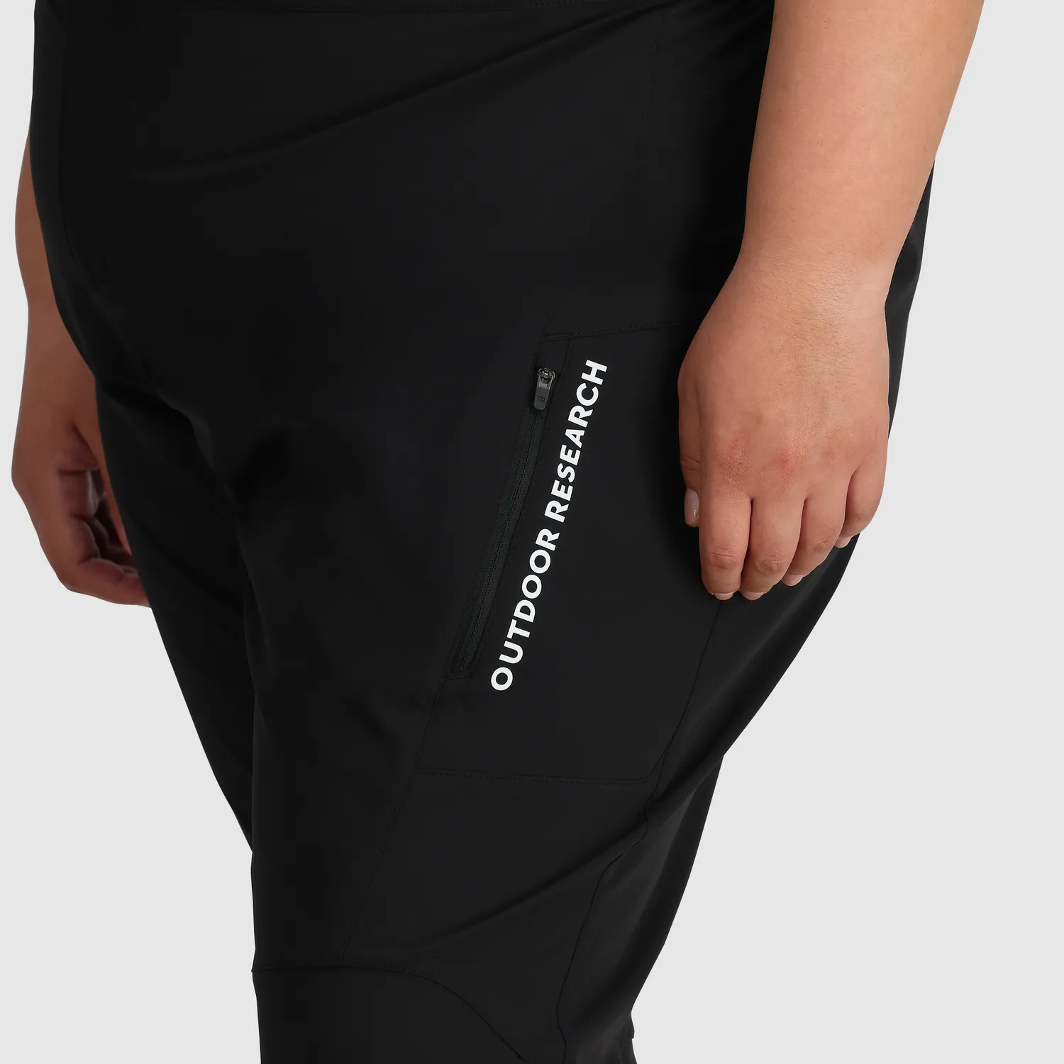 Outdoor Research Freewheel Women's Freewheel MTB Ride Pant - Plus sykkelbukse Black 1X stretch