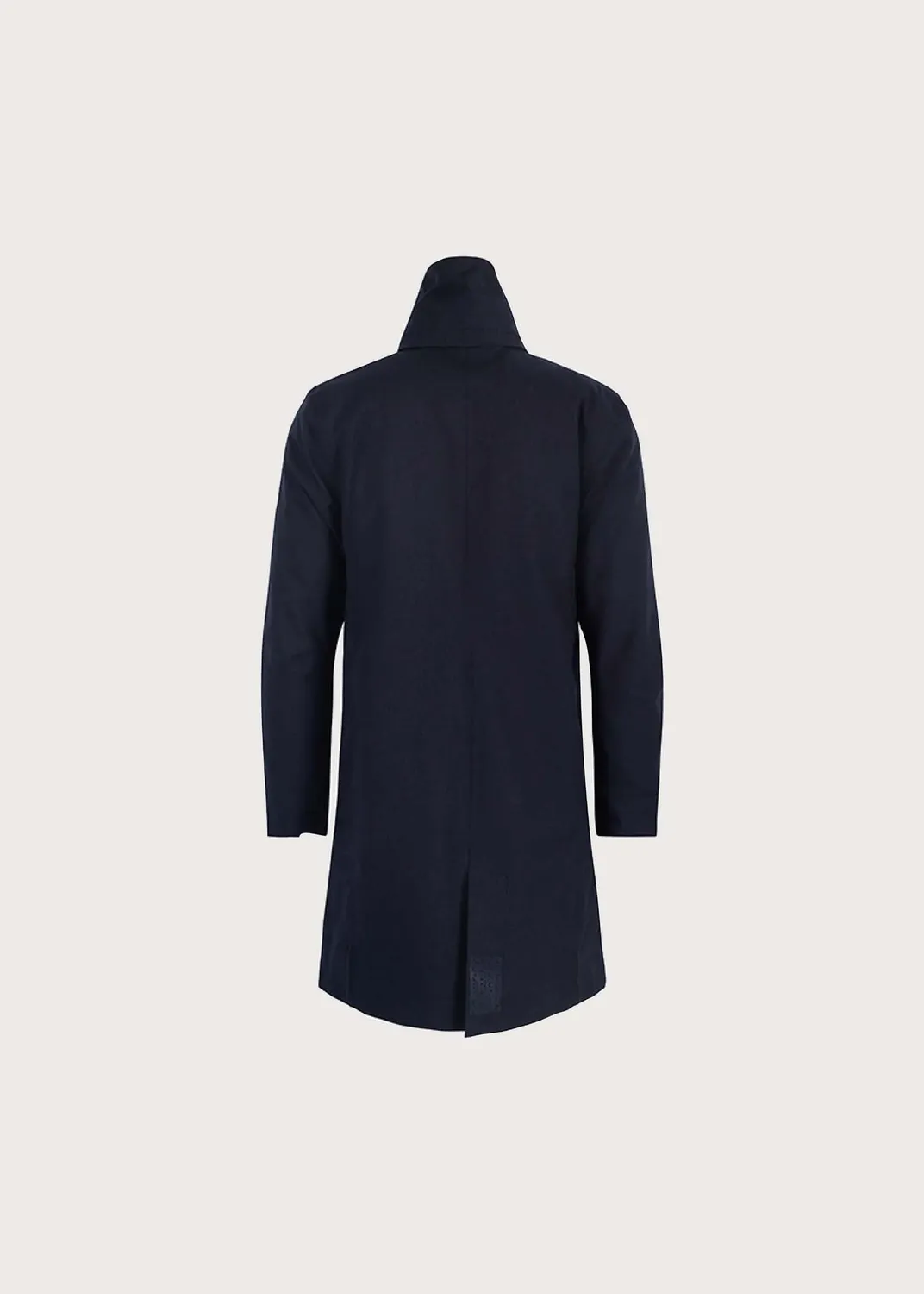 Brgn Sludd Coat frakk Dark Navy herre vanntett