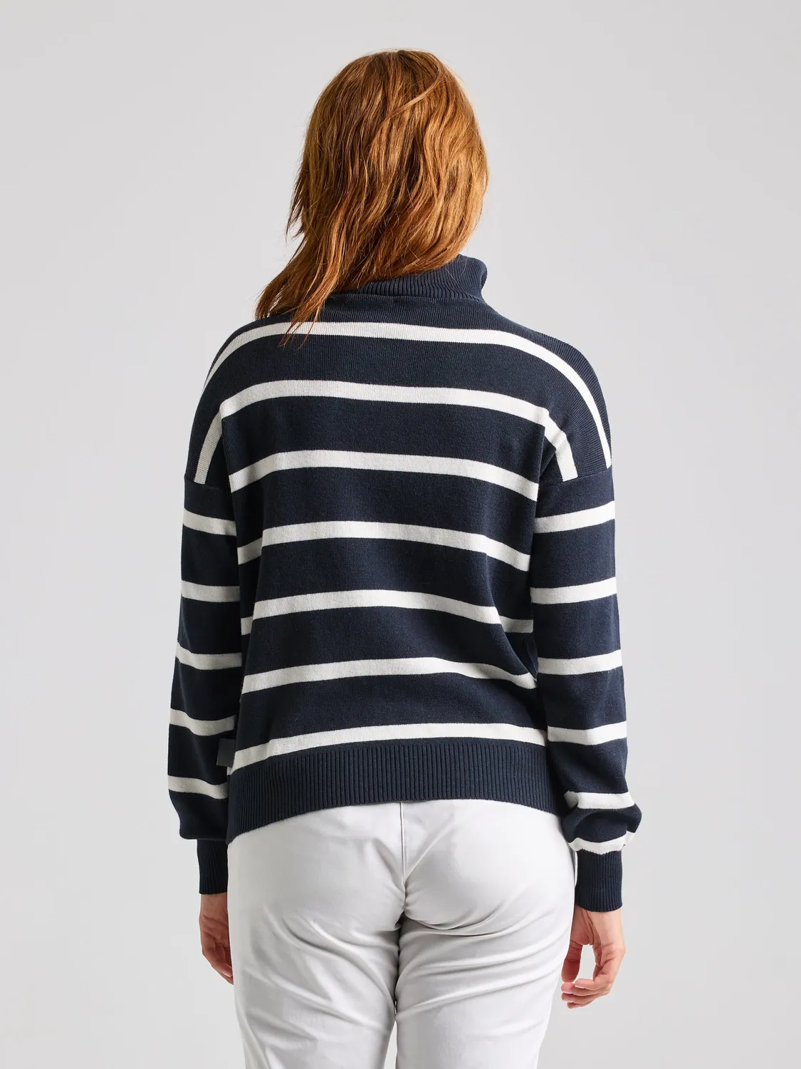 Slam WS Jumper Llyr genser White/Navy dame