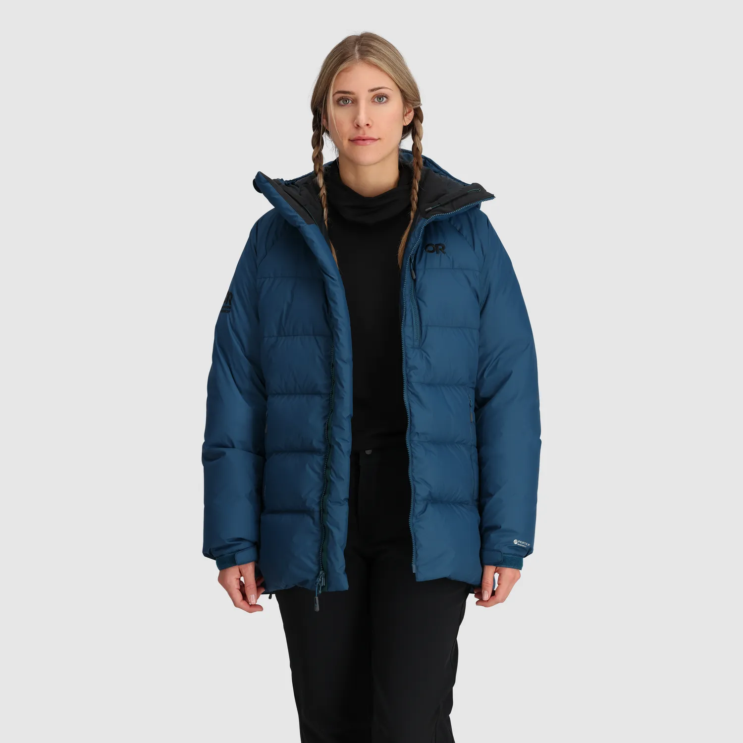 Outdoor Research Super Alpine Down Parka dunparkas Harbor