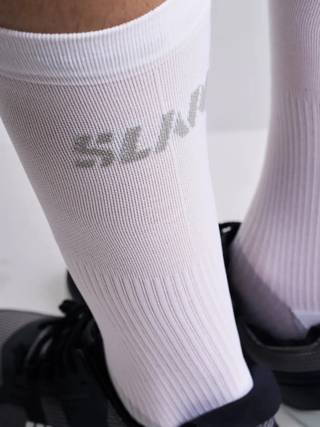 Slam Logo Sock tekniske sokker ankellange
