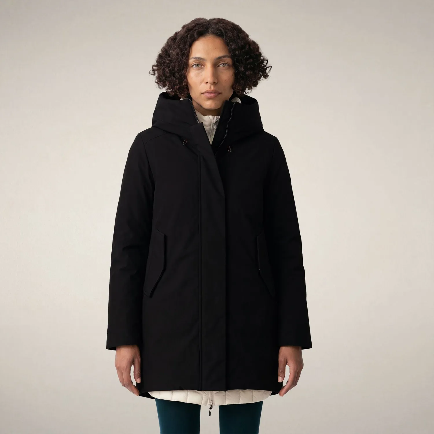 Save The Duck Nellie parkas Black XS resirkulert fyll