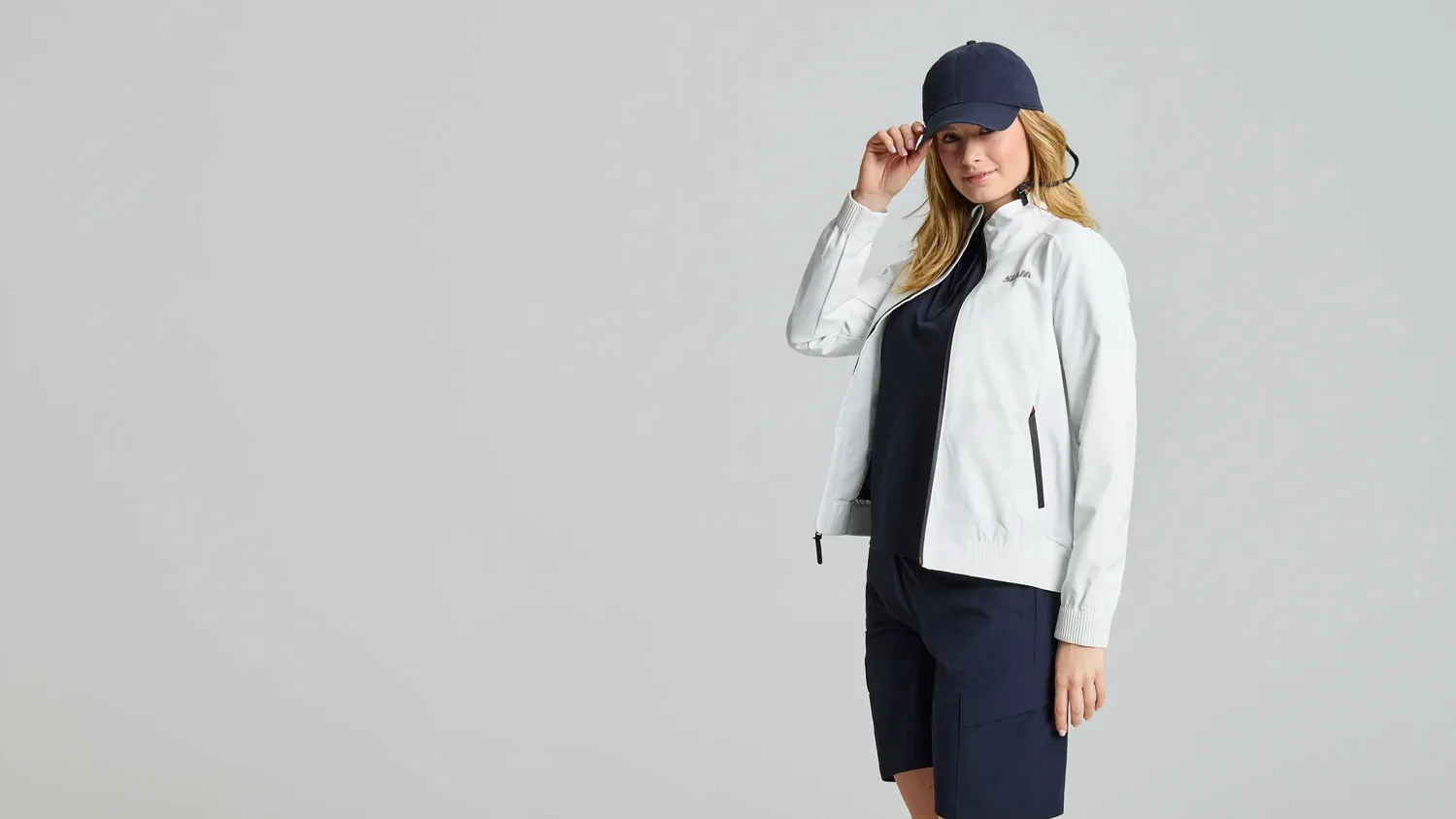 Slam Dock WS Jacket damejakke vanntett Off White