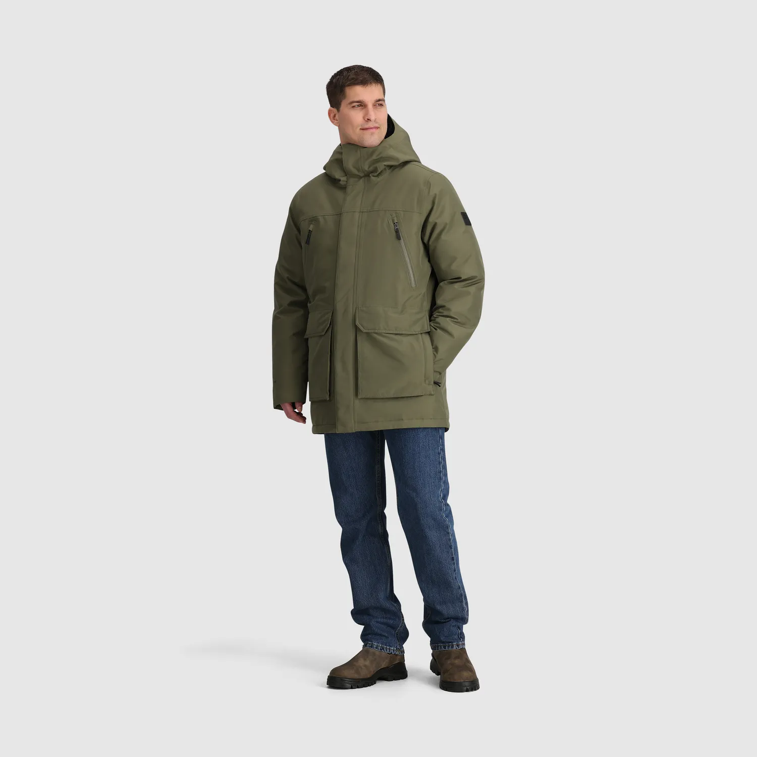 Outdoor Research Stormcraft GORE-TEX Down Parka dunparka herre