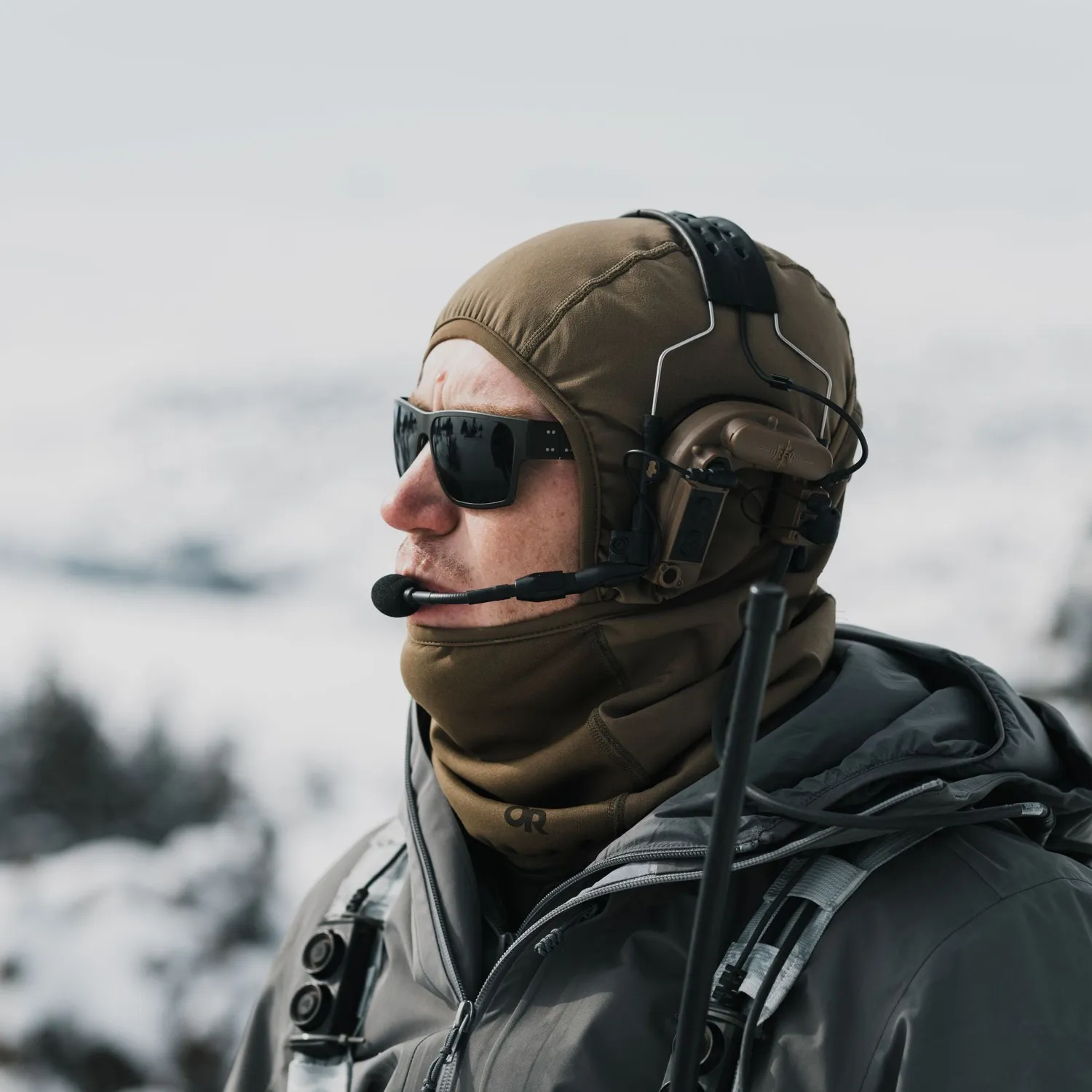 Outdoor Research Chameleon Balaclava S/M fleece med justerbar dekning