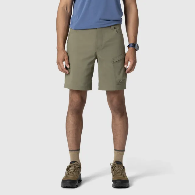 Outdoor Research Timberline Utility Short turshorts herre Ranger Green UPF 50+