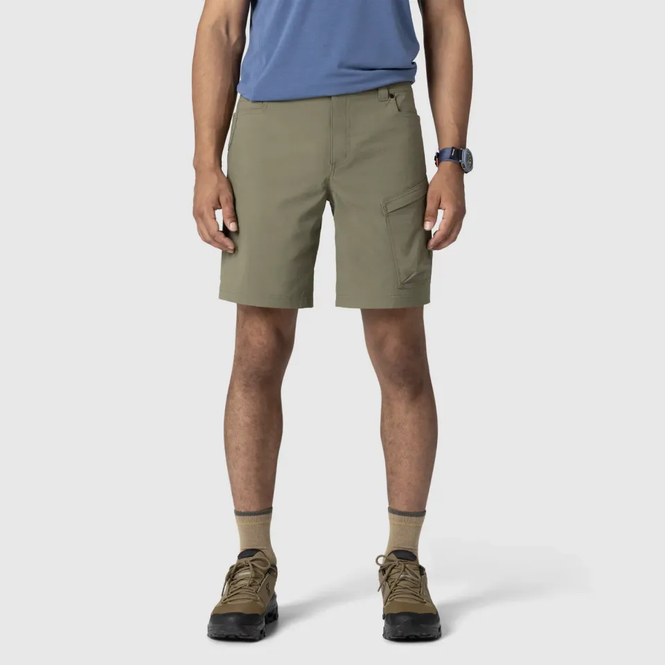 Outdoor Research Timberline Utility Short turshorts herre Ranger Green UPF 50+