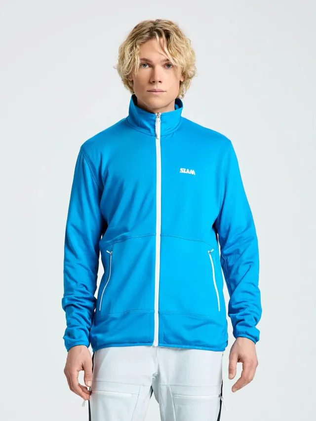 Slam Altura LGT Grid Fleece FZ fleecejakke herre lett