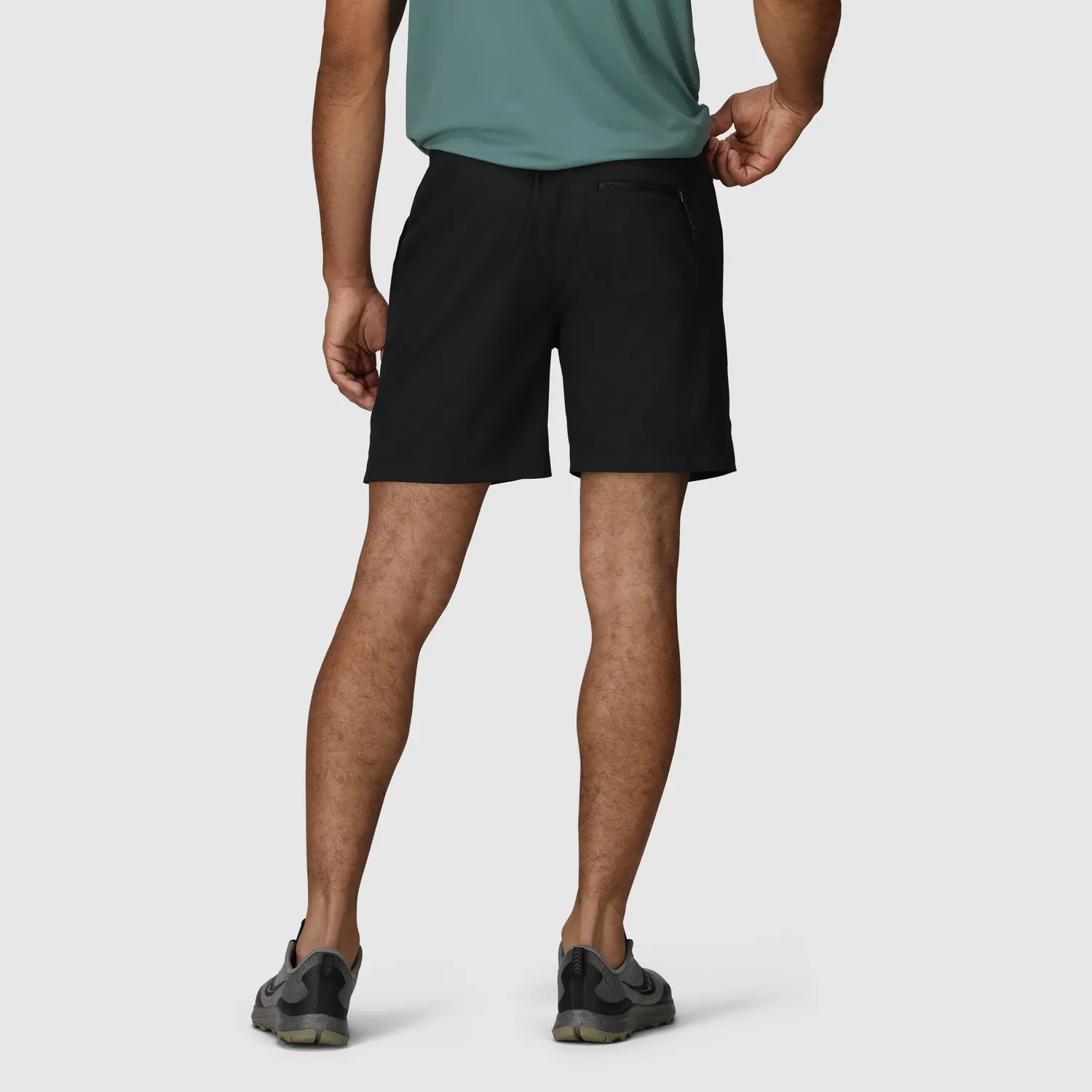 Outdoor Research Odyssey Multi Short shorts herre Black hurtigtørkende UPF 50+