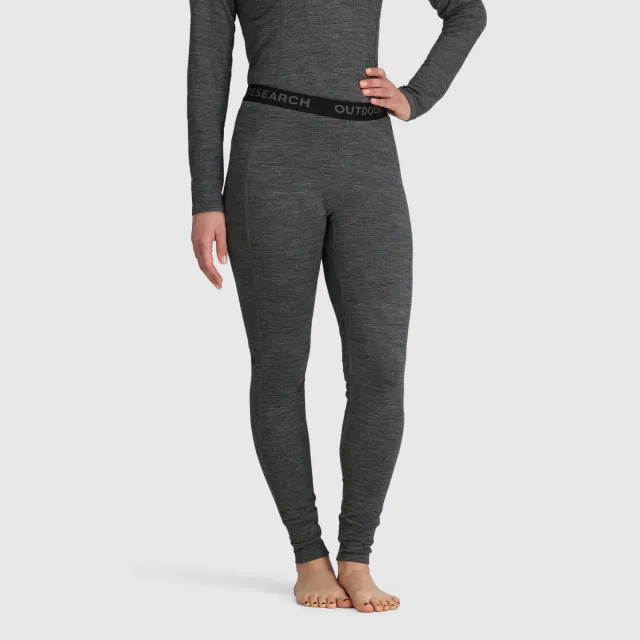 Outdoor Research Alpine Onset Merino 150 Bottoms ullongs Black Heather