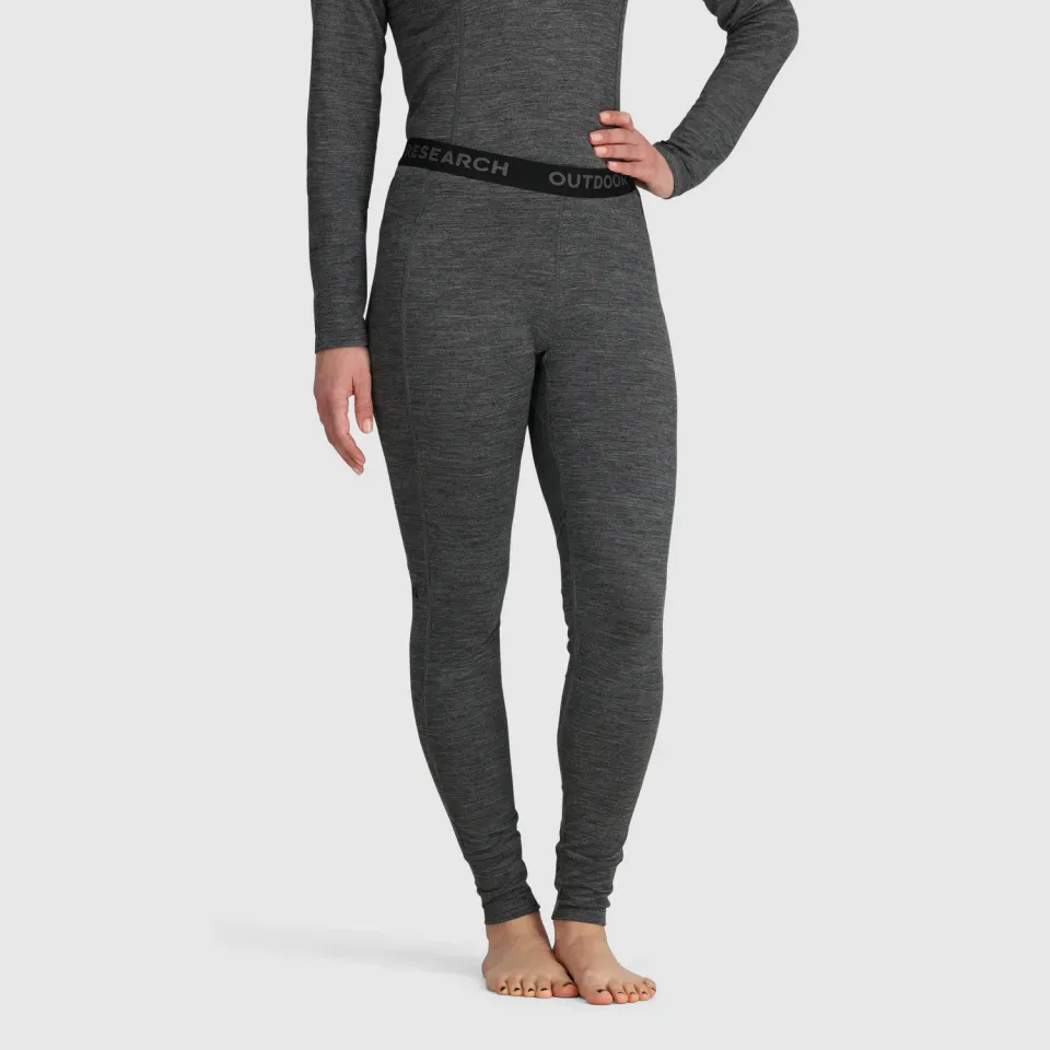 Outdoor Research Alpine Onset Merino 150 Bottoms ullongs Black Heather