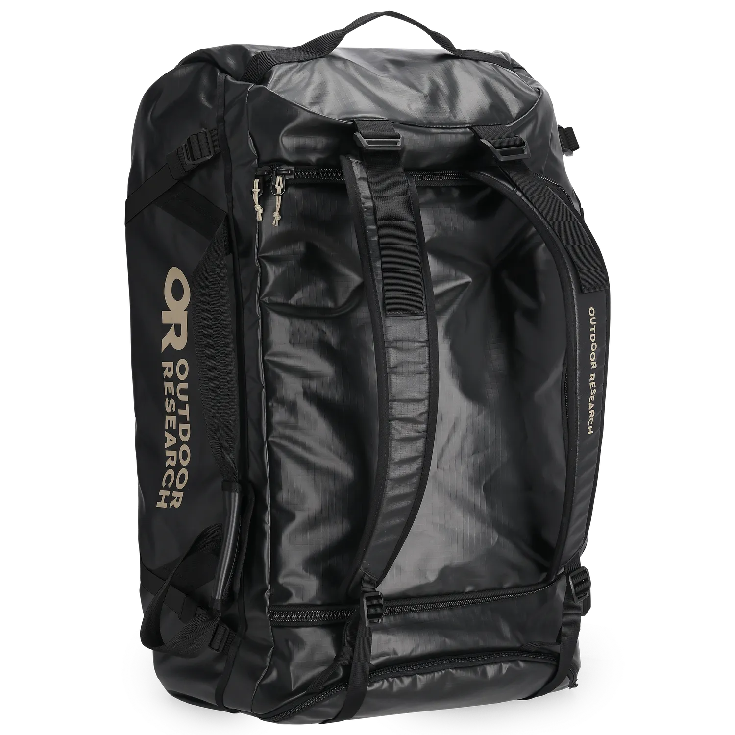 Outdoor Research CarryOut Duffel 80L duffelbag Solid Black 80 liter vannavvisende