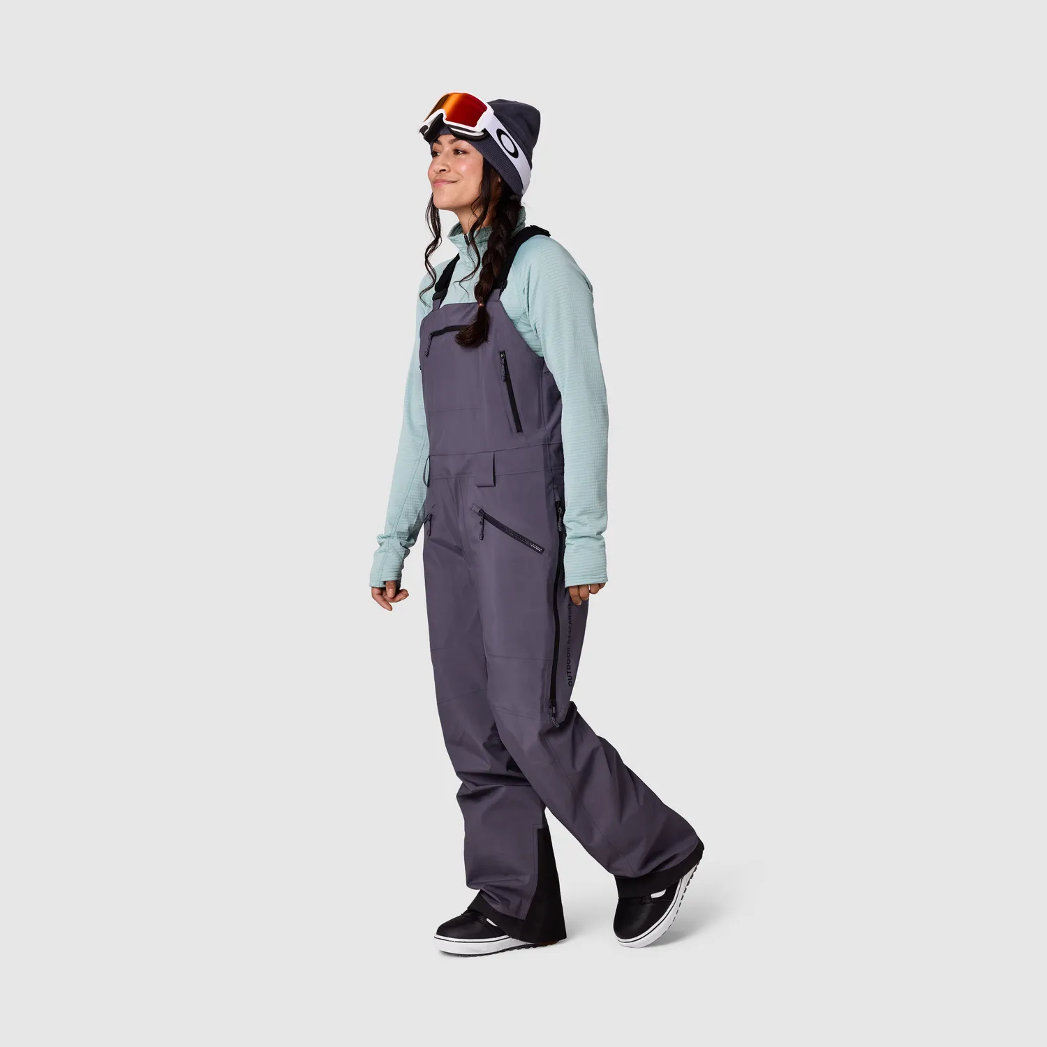 Outdoor Research Hemispheres Team GORE-TEX 3L Bibs skibukse Smoky Quartz