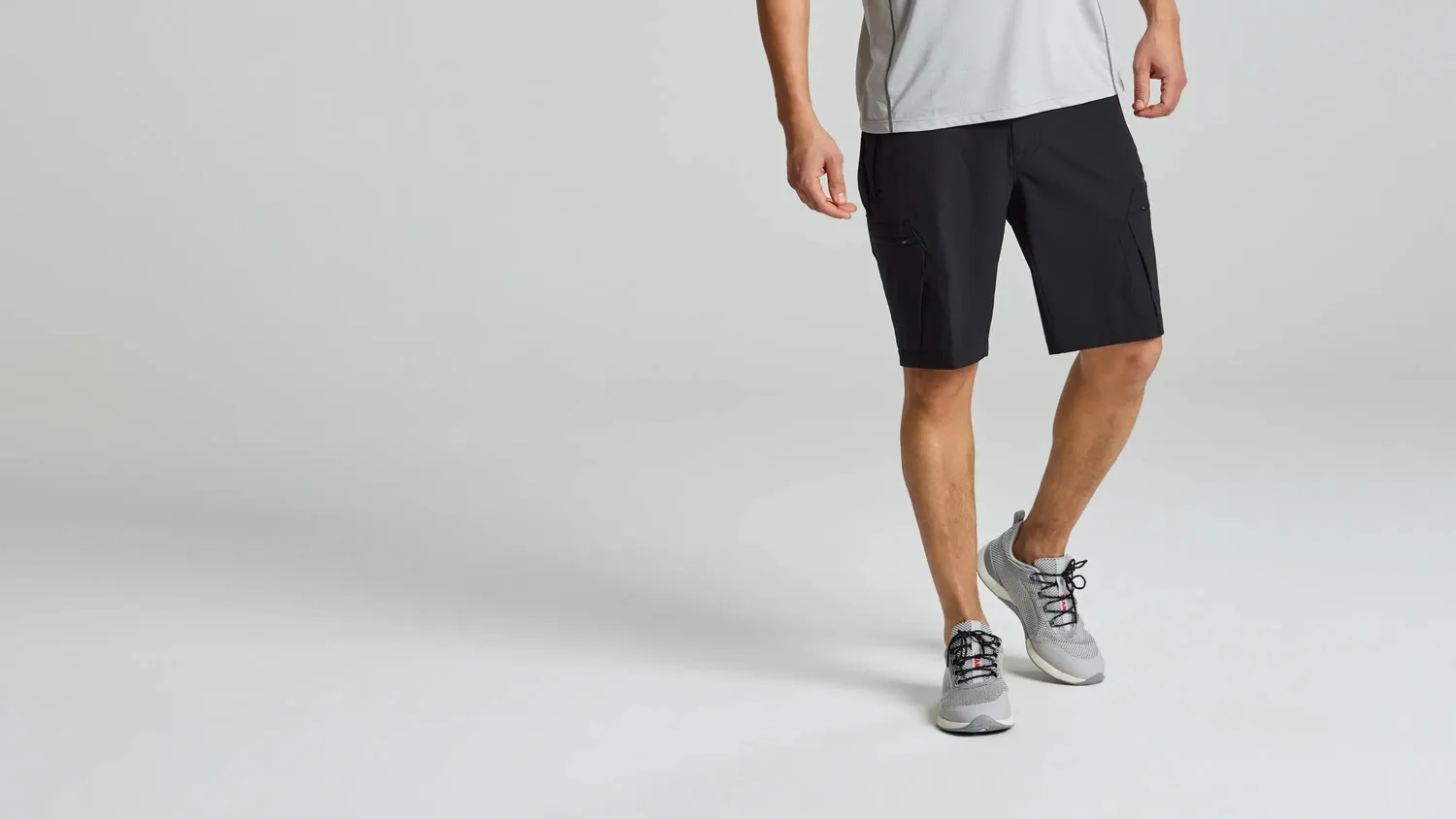 Slam Tech Cargo Short seilershorts Graphite lett og vannavvisende