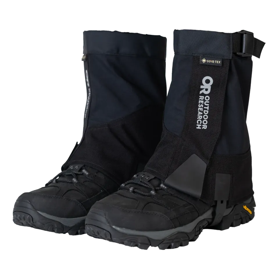 Outdoor Research Crocodile Mid-Height gamasjer Black vanntette