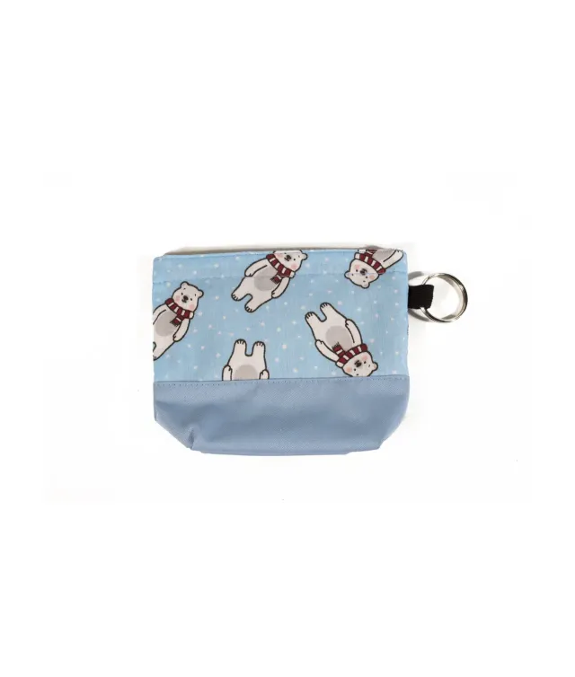 John Partridge Dog Christmas Treat Pouch Polar Bear godbitpose