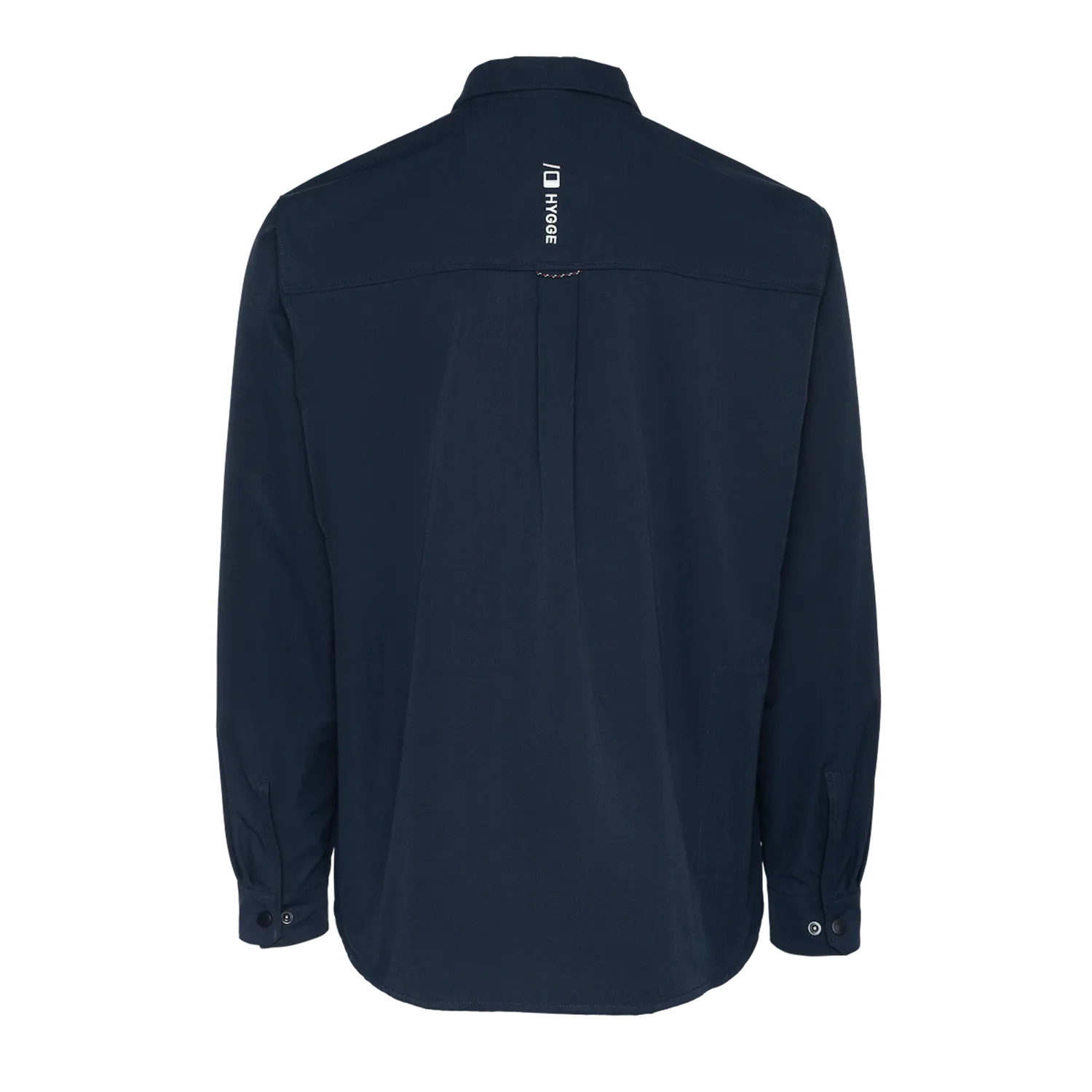 House of Hygge Ripstop Shirt skjorte Navy bomull