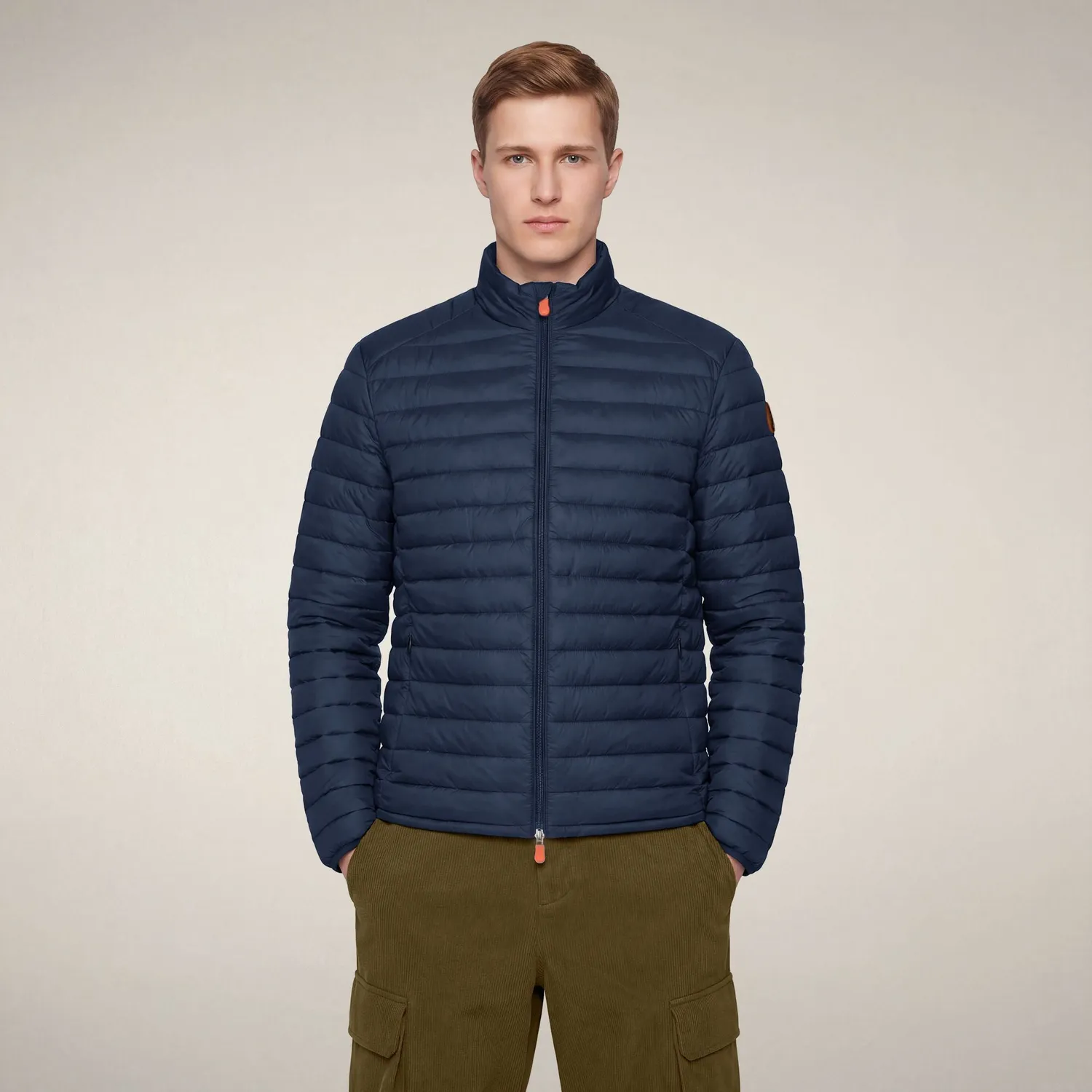 Save The Duck Alexander pufferjakke herre navy lett