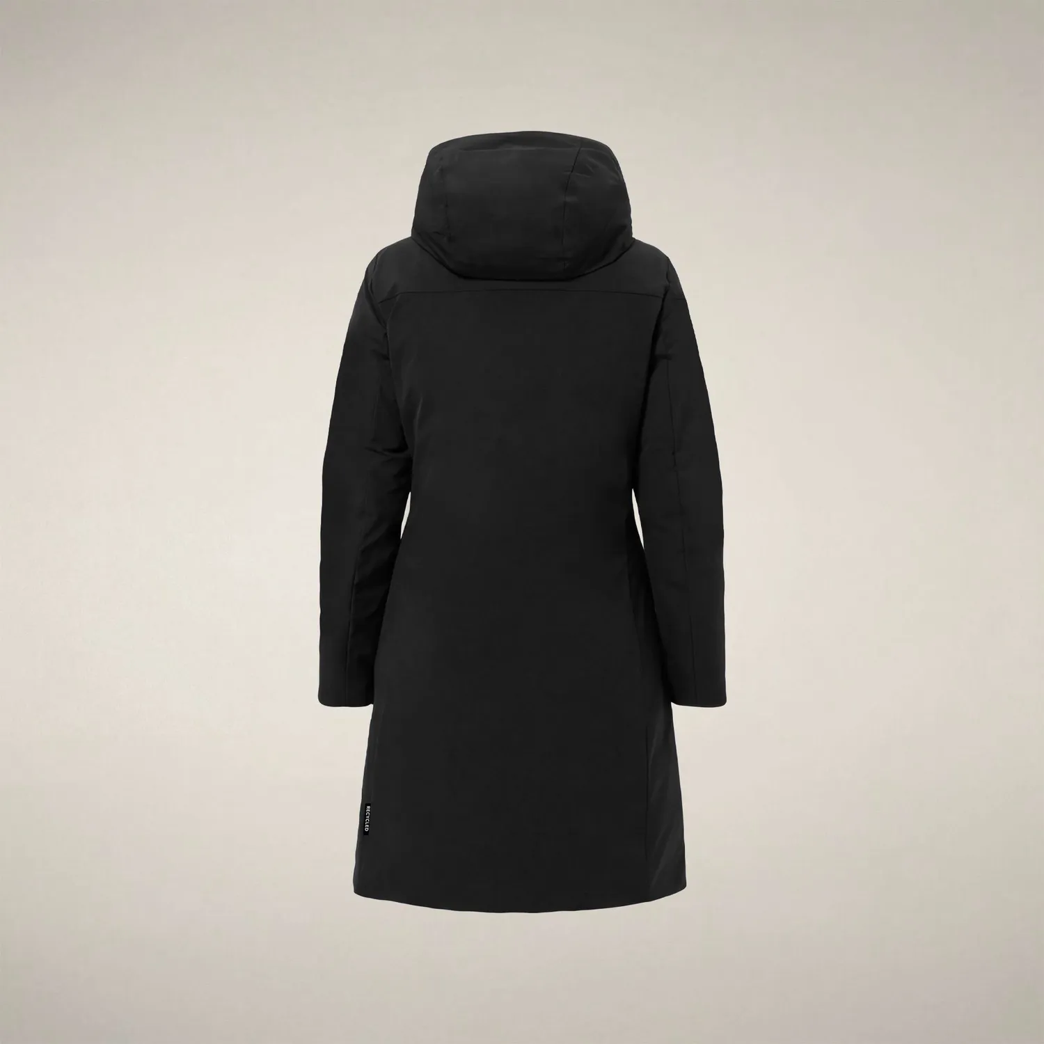 Save The Duck Leandra vinterkåpe dame Black slim fit