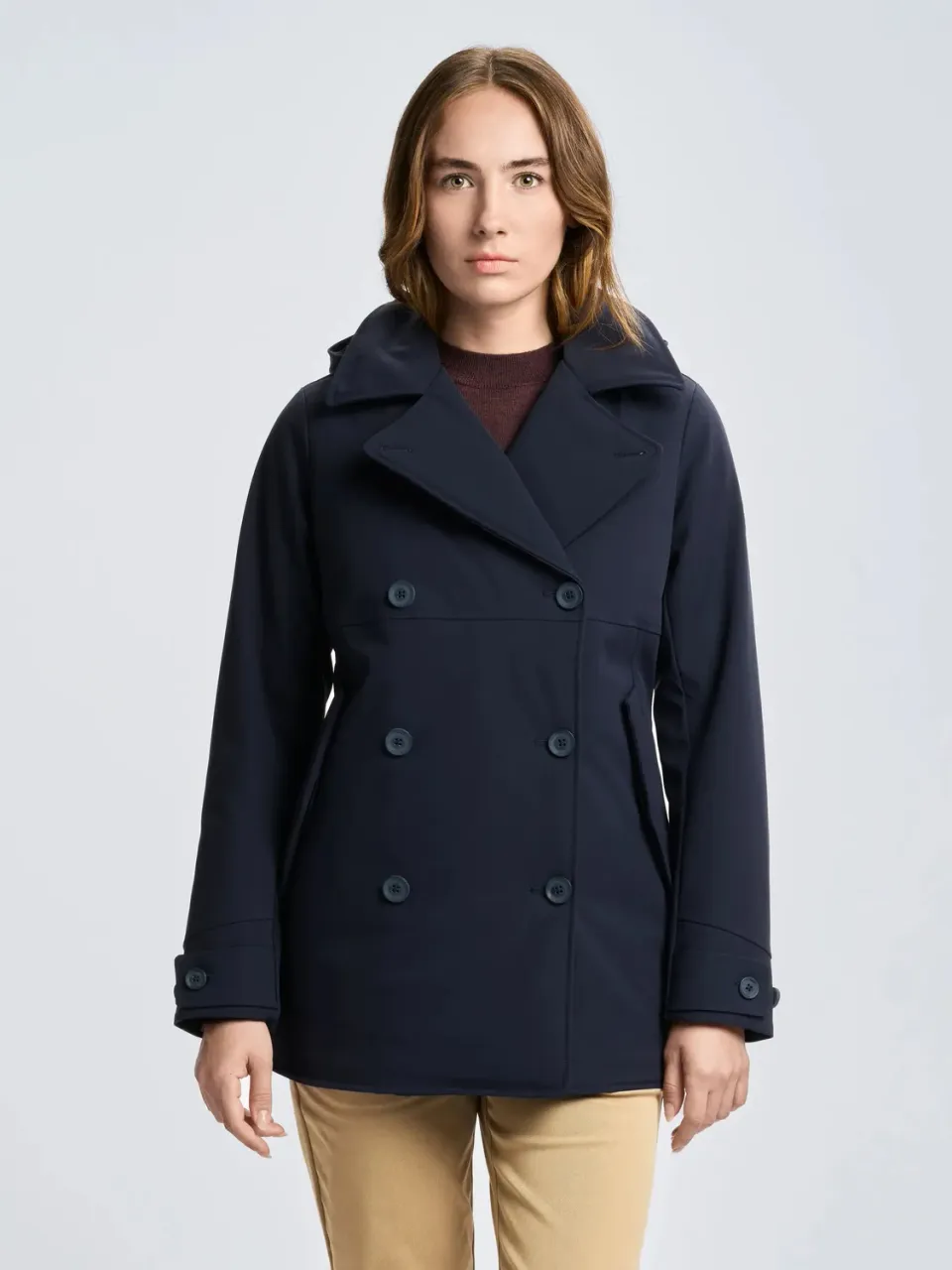 Slam Altura WS Peacoat Teak Brown vanntett vinterkåpe