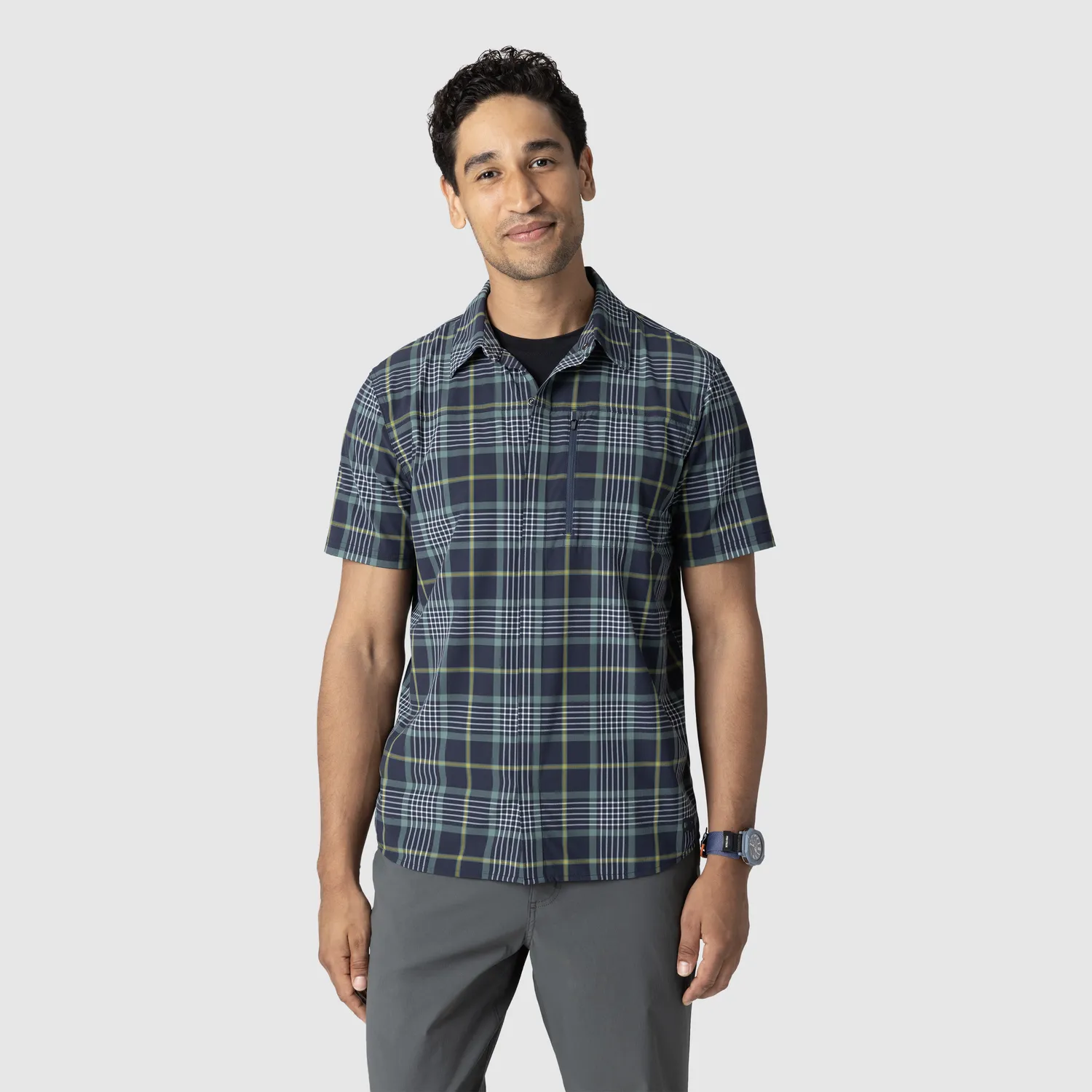 Outdoor Research Astroman Short Sleeve Sun Shirt solskjorte herre UPF 30