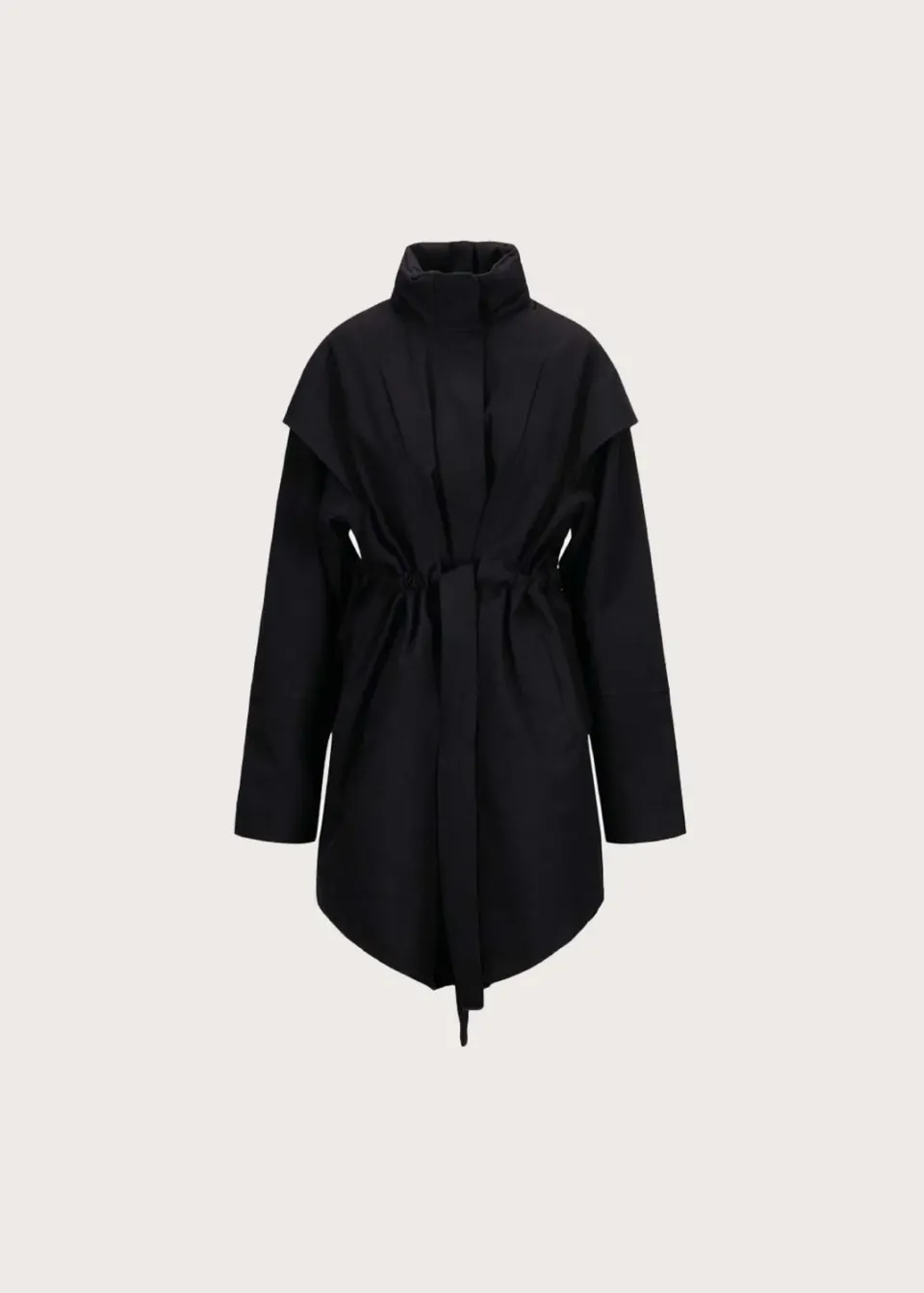 Brgn Monsun Coat regnjakke svart vanntett