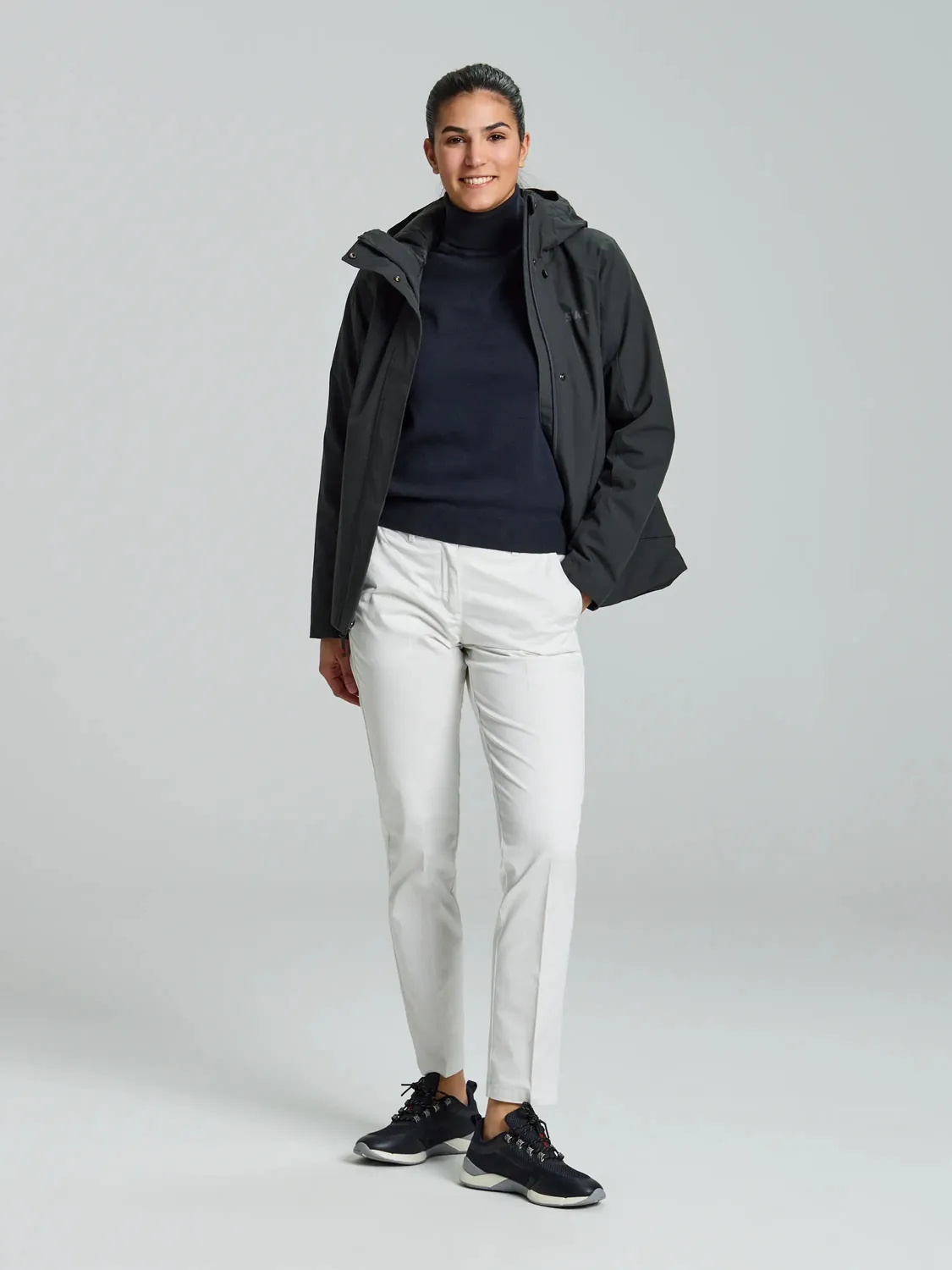 Slam ACT WS Hooded Ins Jacket jakke dame, isolert med hette