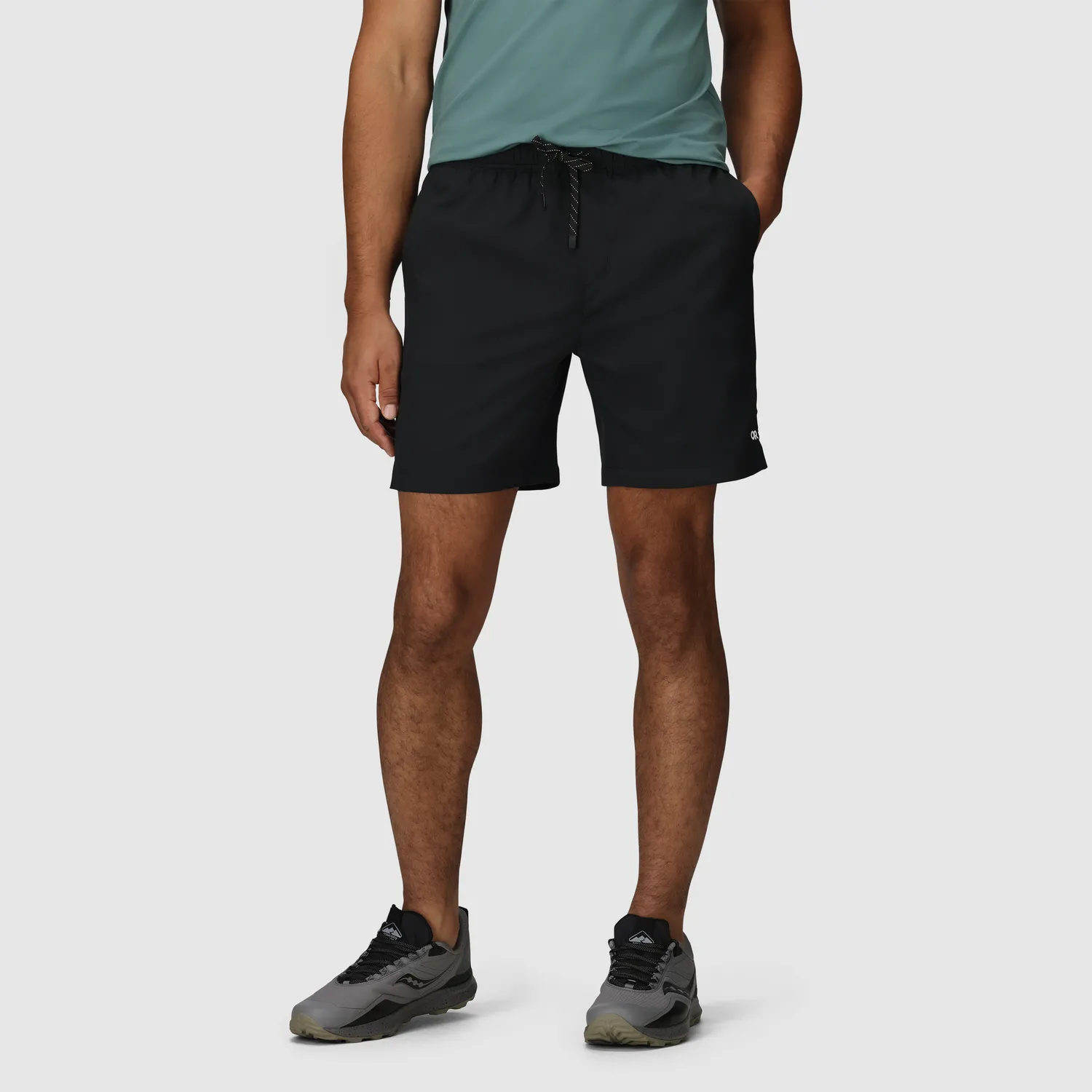Outdoor Research Odyssey Multi Short shorts herre Black hurtigtørkende UPF 50+