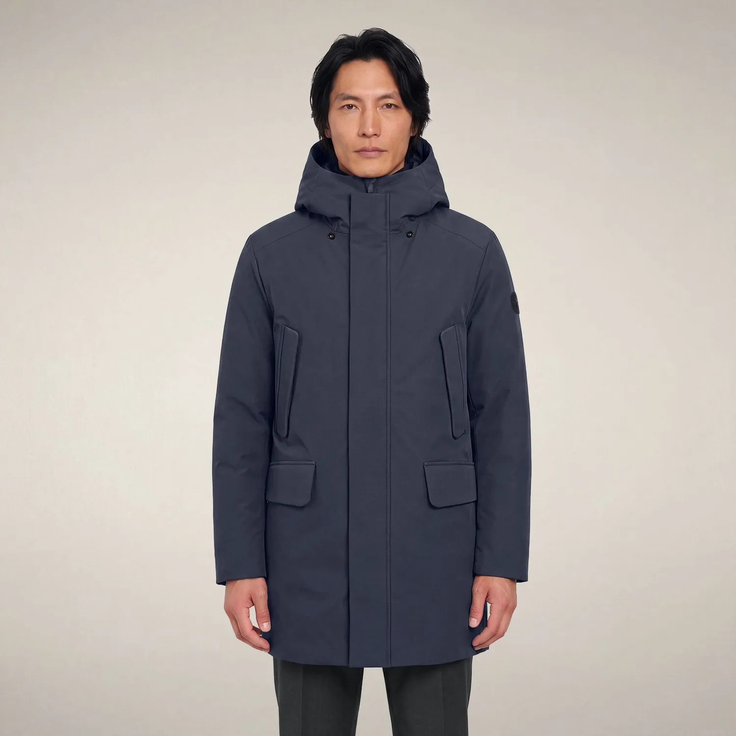 Save The Duck Wilson parka herre Blue Black-90010