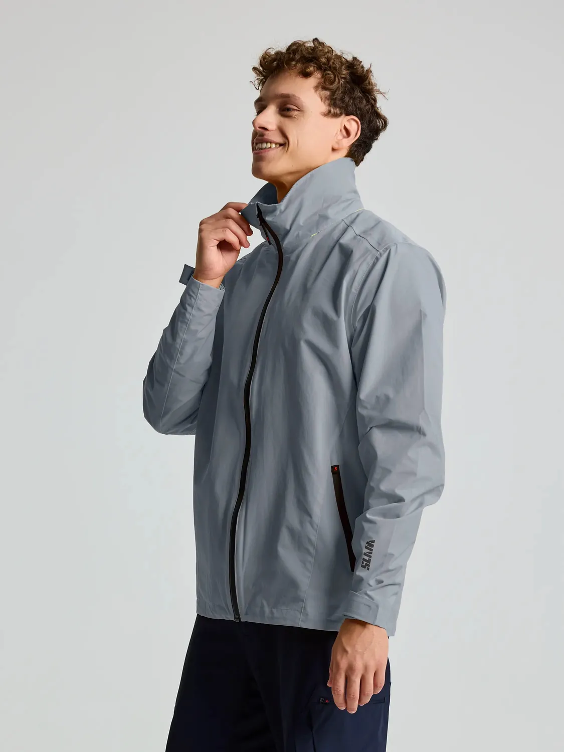 Slam Crew Hooded Jacket 2.0 seiljakke mørk marineblå vanntett