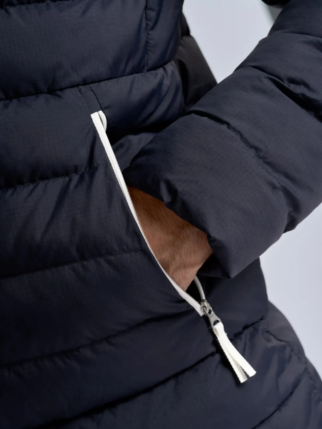 Slam Altura Puffer Jacket boblejakke Dark Navy lett Primaloft