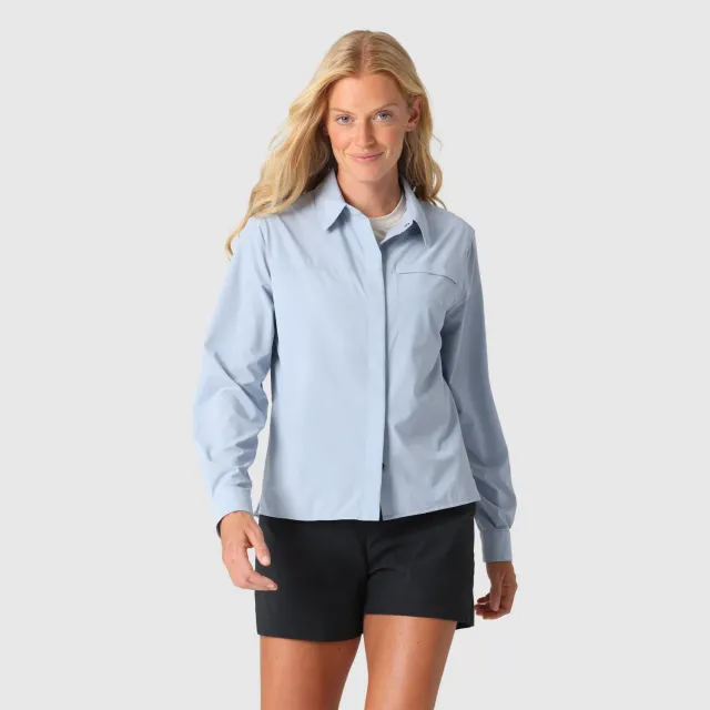 Outdoor Research Women's Astroman Long Sleeve Sun Shirt solskjorte UPF 30
