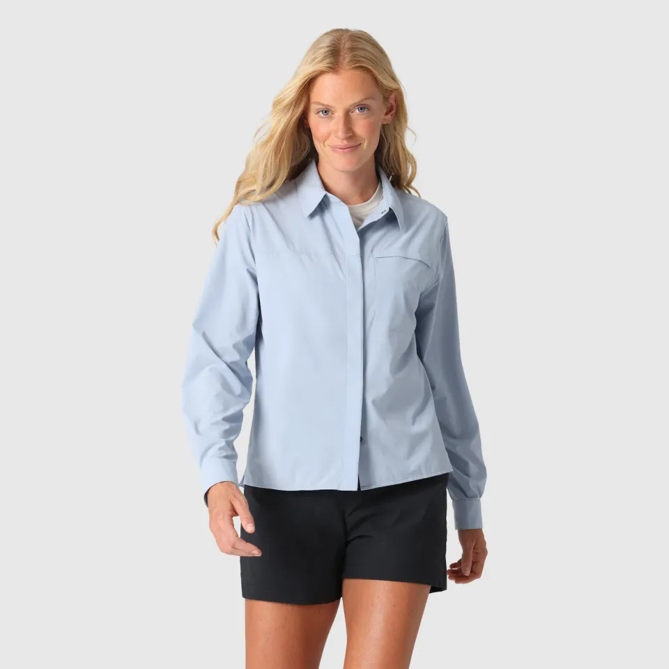 Outdoor Research Women's Astroman Long Sleeve Sun Shirt solskjorte UPF 30
