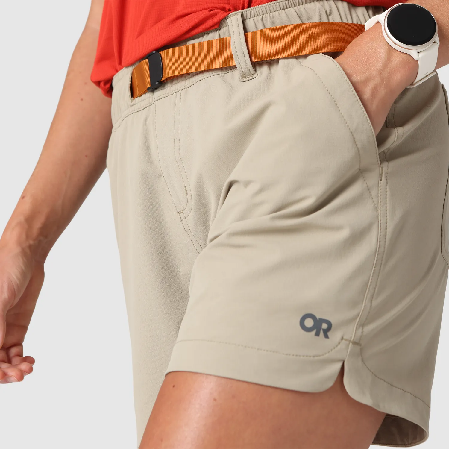 Outdoor Research Ferrosi Short 5" tursjorts dame Pro Khaki