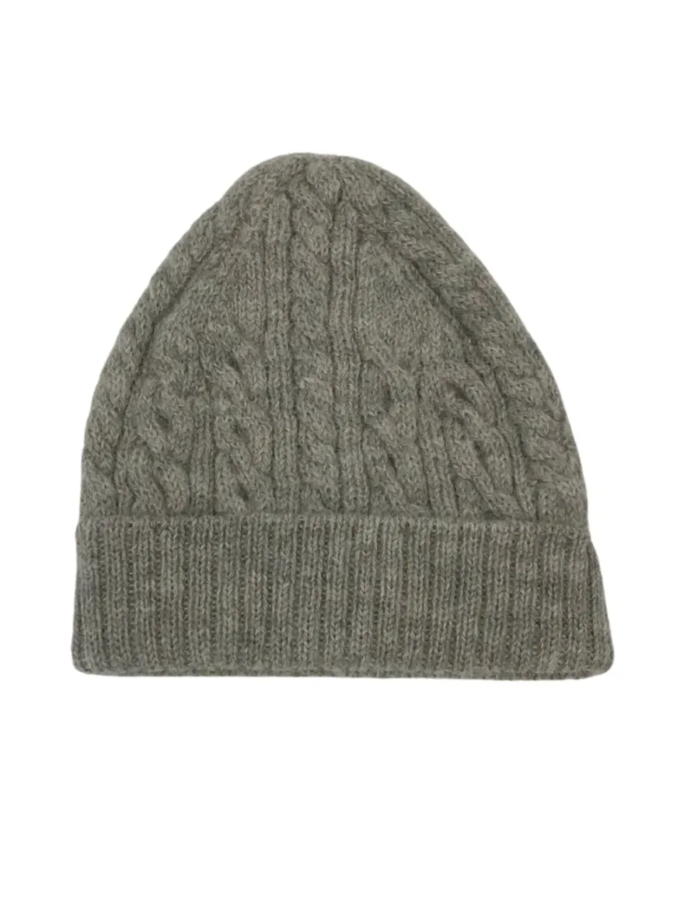 John Partridge Beanie Hat lue grå one size britisk ull